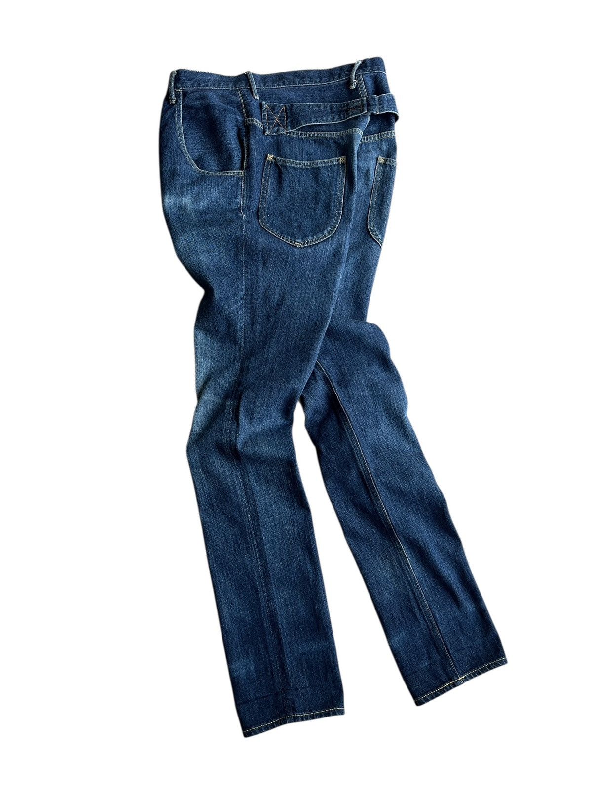 Vintage Kapital Buckle Slim Denim