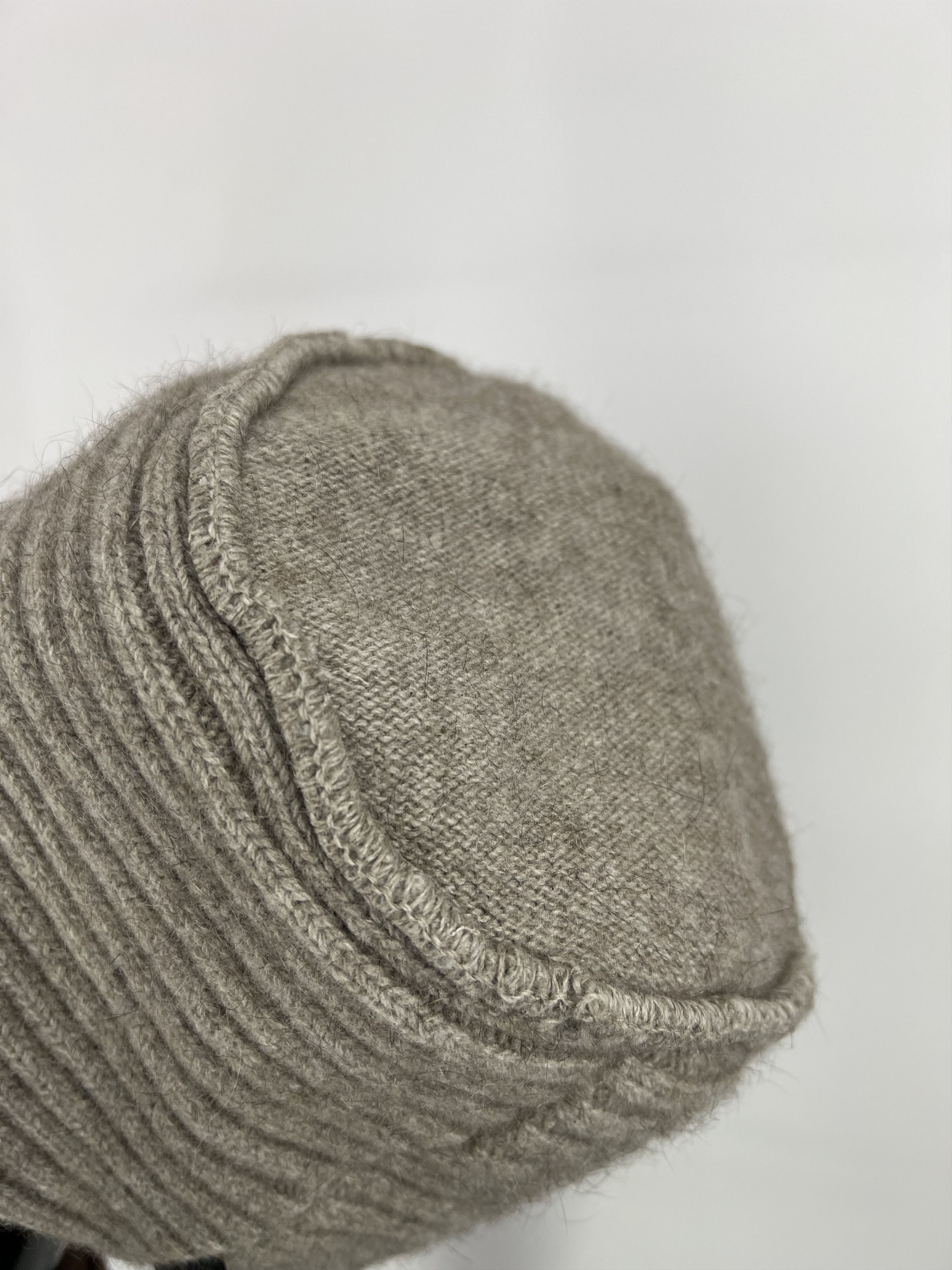 Designer Merinomink Women’s Gray Merino Wool Beanie Hat One Size Size ONE SIZE - 4 Thumbnail