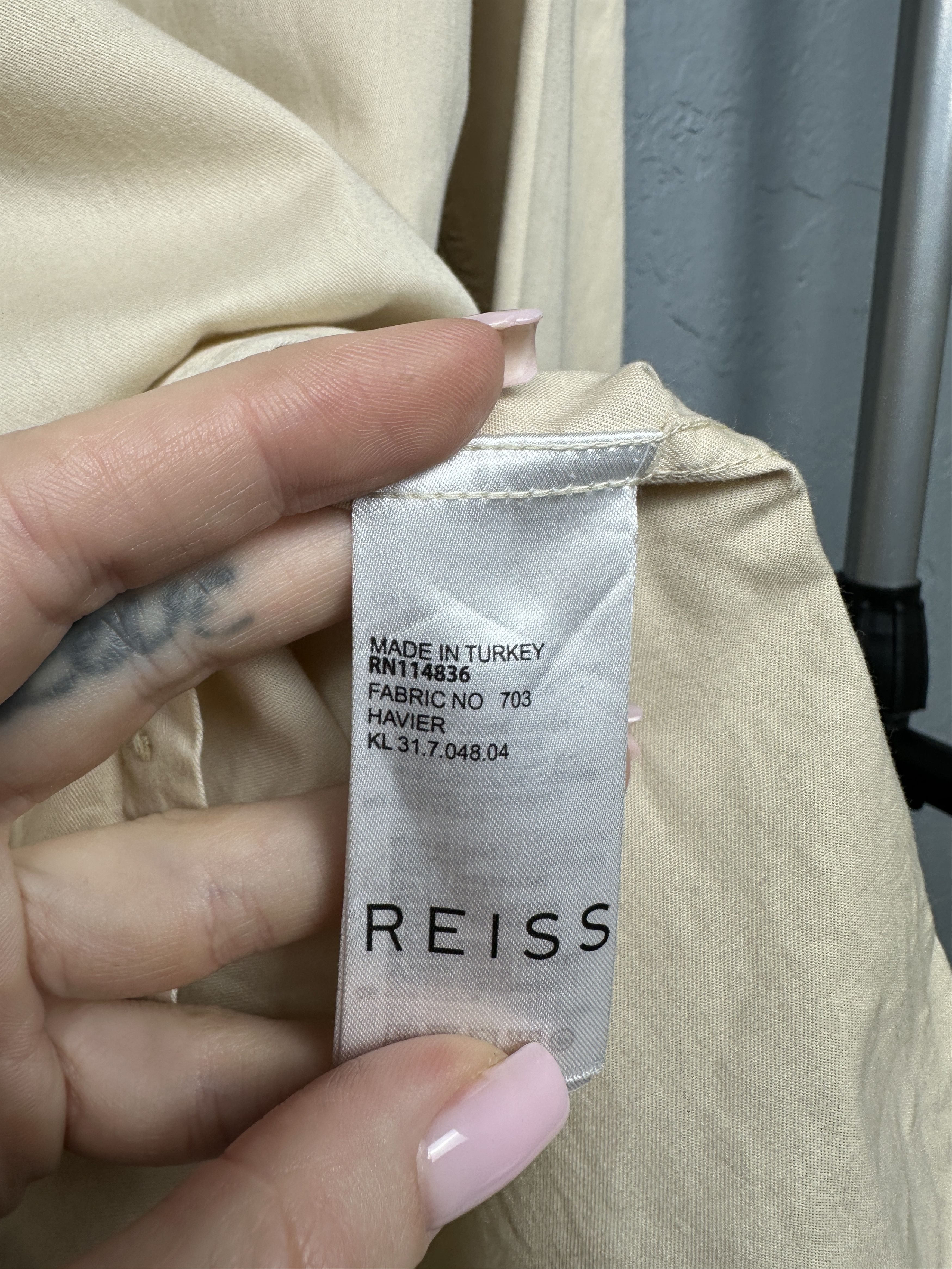 Reiss Reiss Mens Long Sleeve Shirt Size US L / EU 52-54 / 3 - 5 Thumbnail