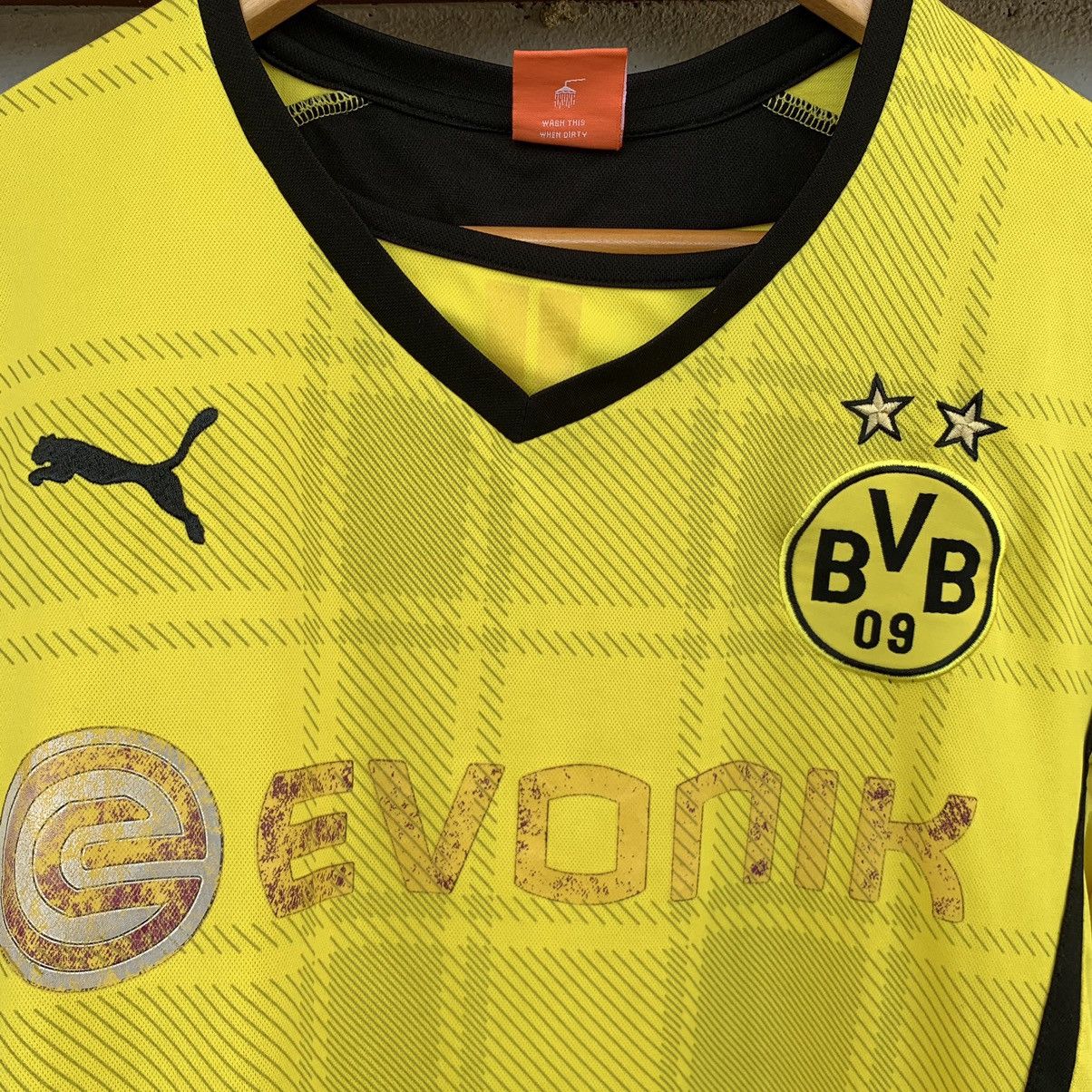 Puma 2013 2014 Puma BVB Borussia Dortmund Jersey tee Size US L / EU 52-54 / 3 - 3 Thumbnail