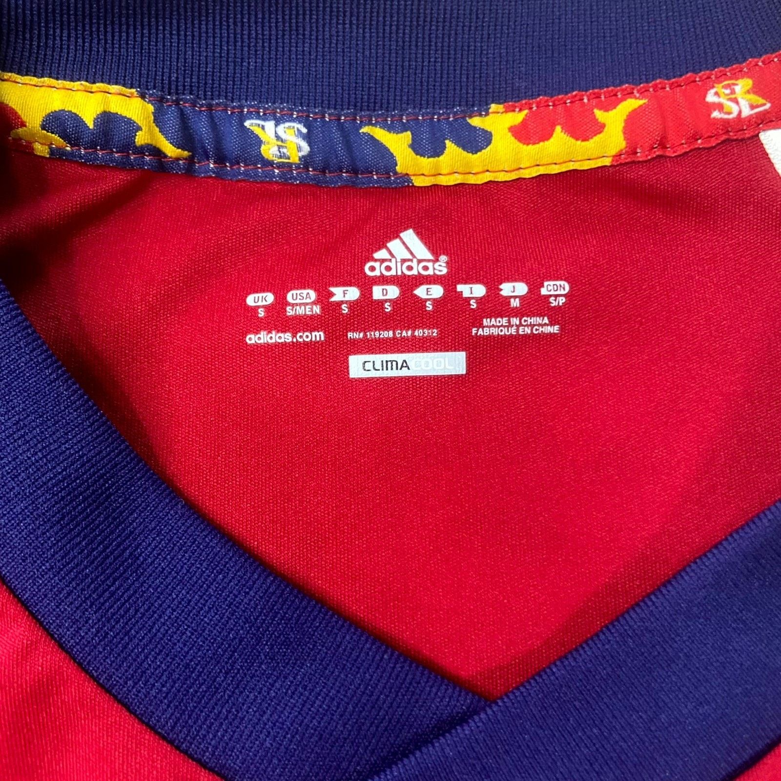Adidas Adidas Jersey Real Salt Lake Sz S Y2K MLS Soccer Club Hawkin Size US S / EU 44-46 / 1 - 2 Thumbnail