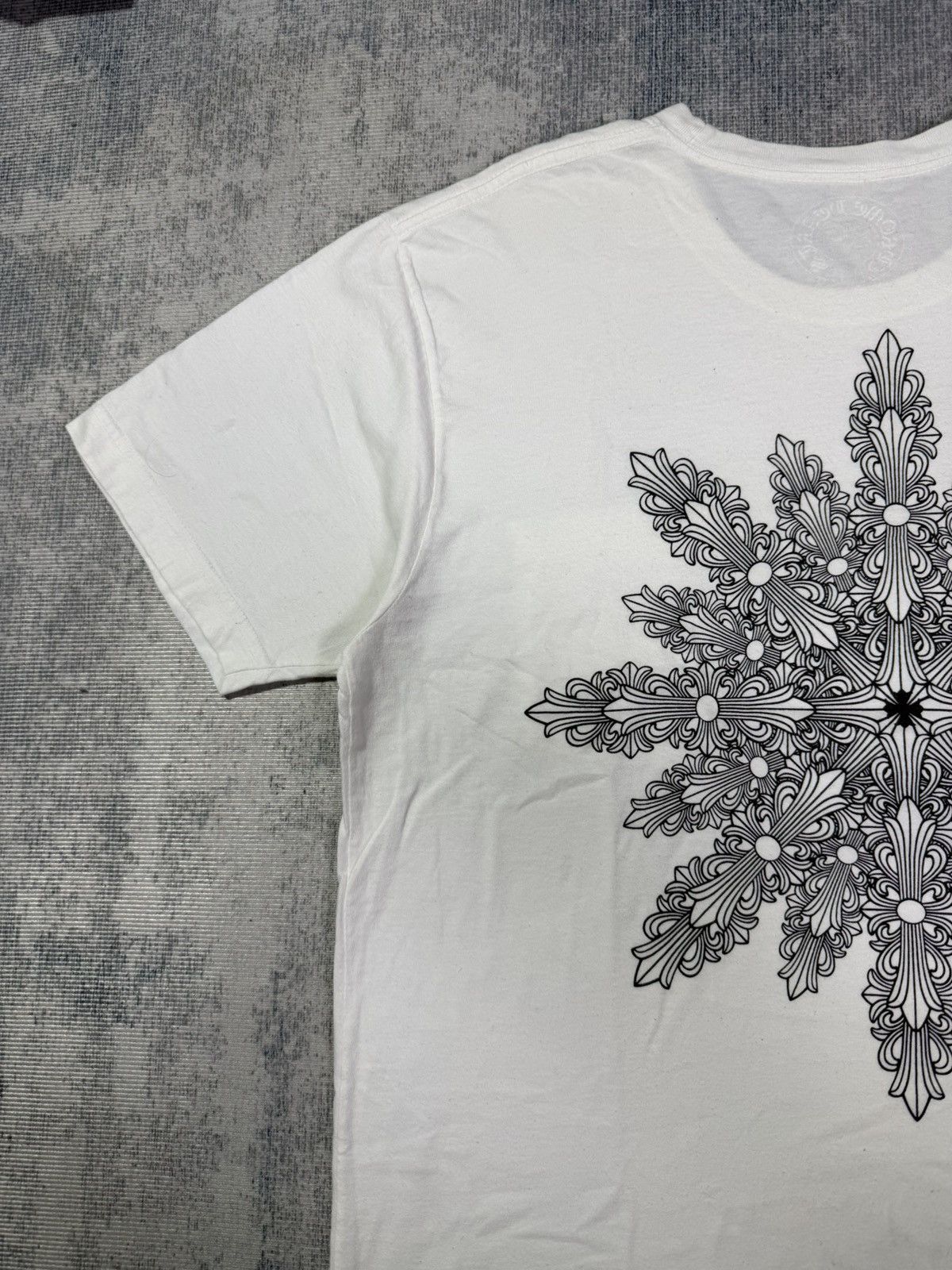 Chrome Hearts Snowflake Floral Tee Size US L / EU 52-54 / 3 - 4 Thumbnail