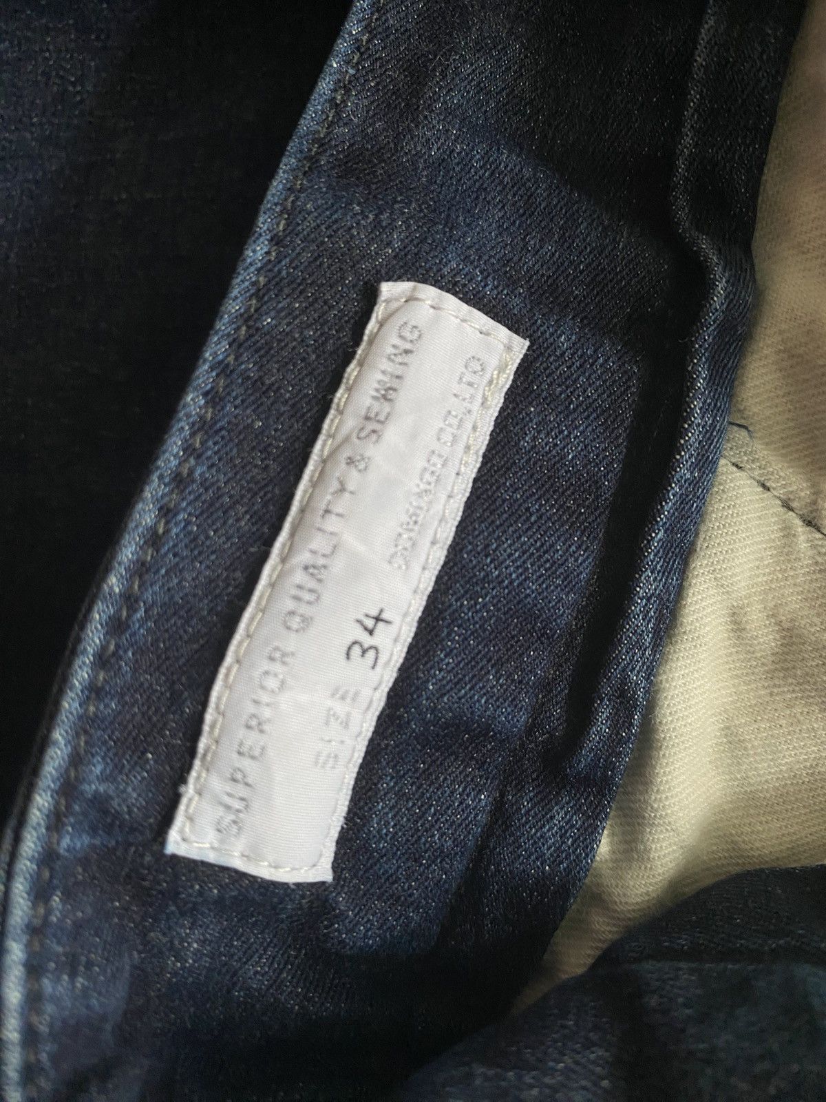 Spellbound Spellbound denim chino pants trouser made 🇯🇵 Size US 34 / EU 50 - 6 Thumbnail