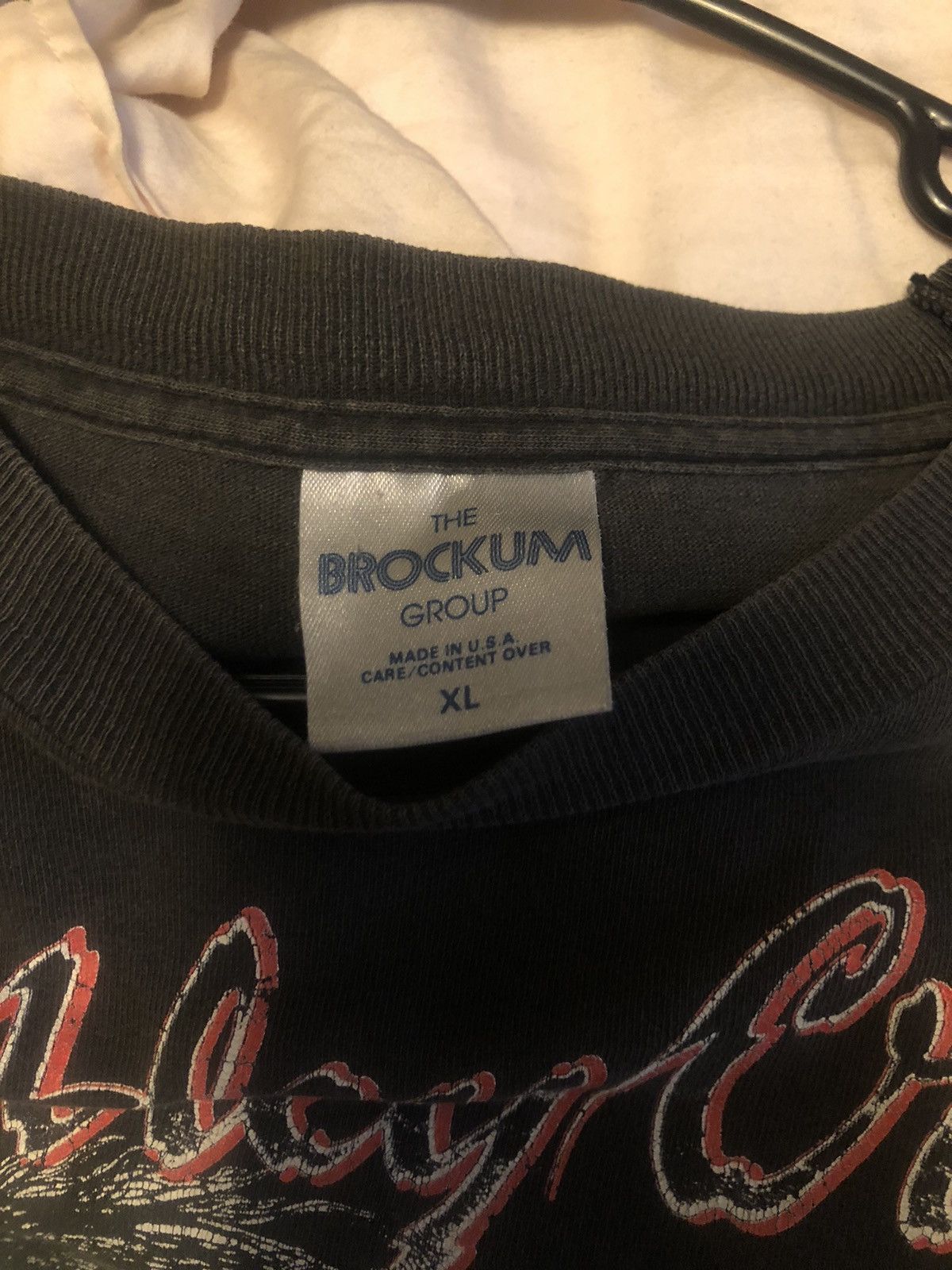 Motley Crue pushead BROCKUM MOTLEY CRUE PUSHEAD VINTAGE BACKPATCH