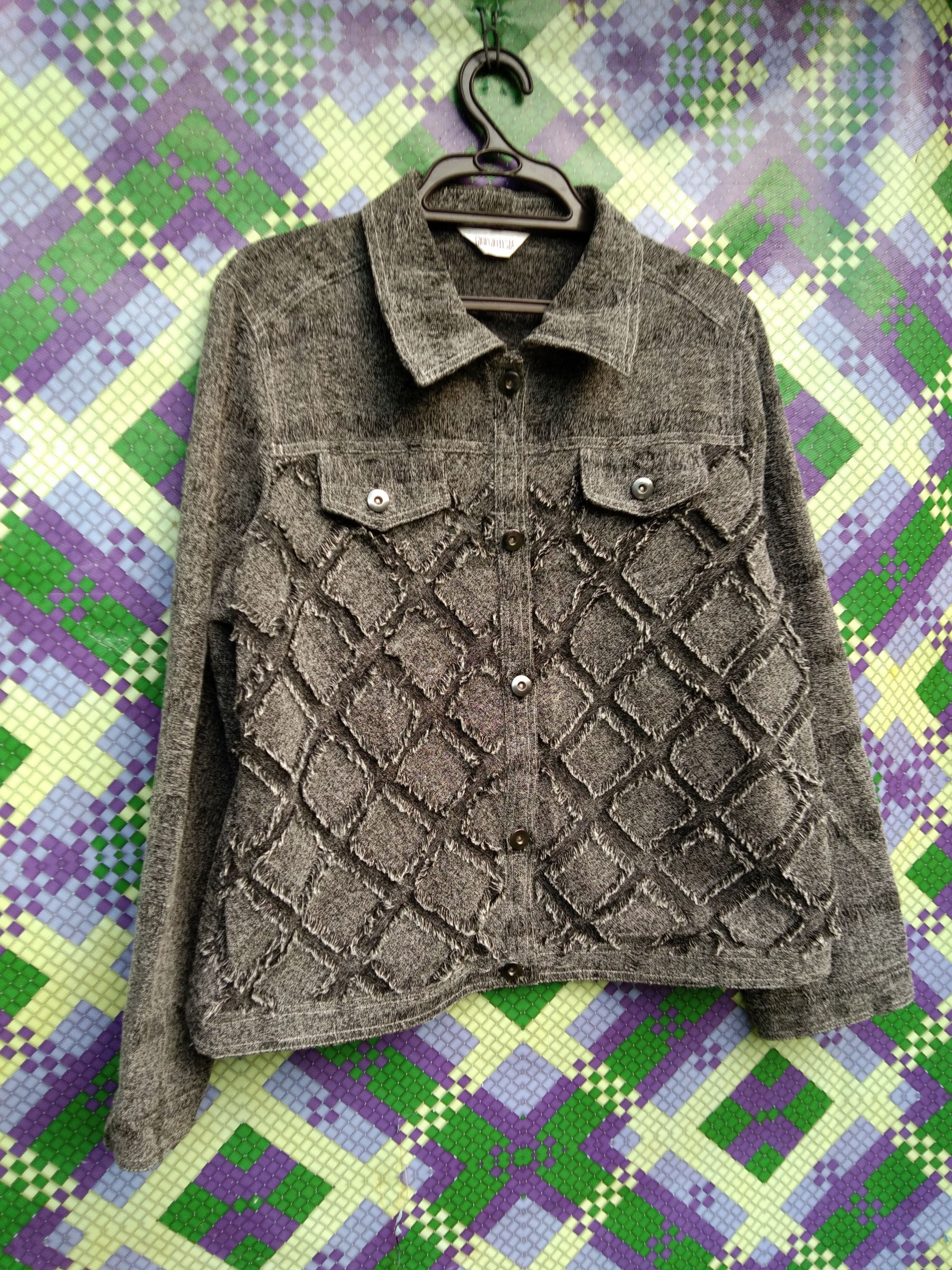 Japanese Brand GIORGIO FESTA BUTTONFLY LIGHT JACKET Size M / US 6-8 / IT 42-44 - 4 Thumbnail