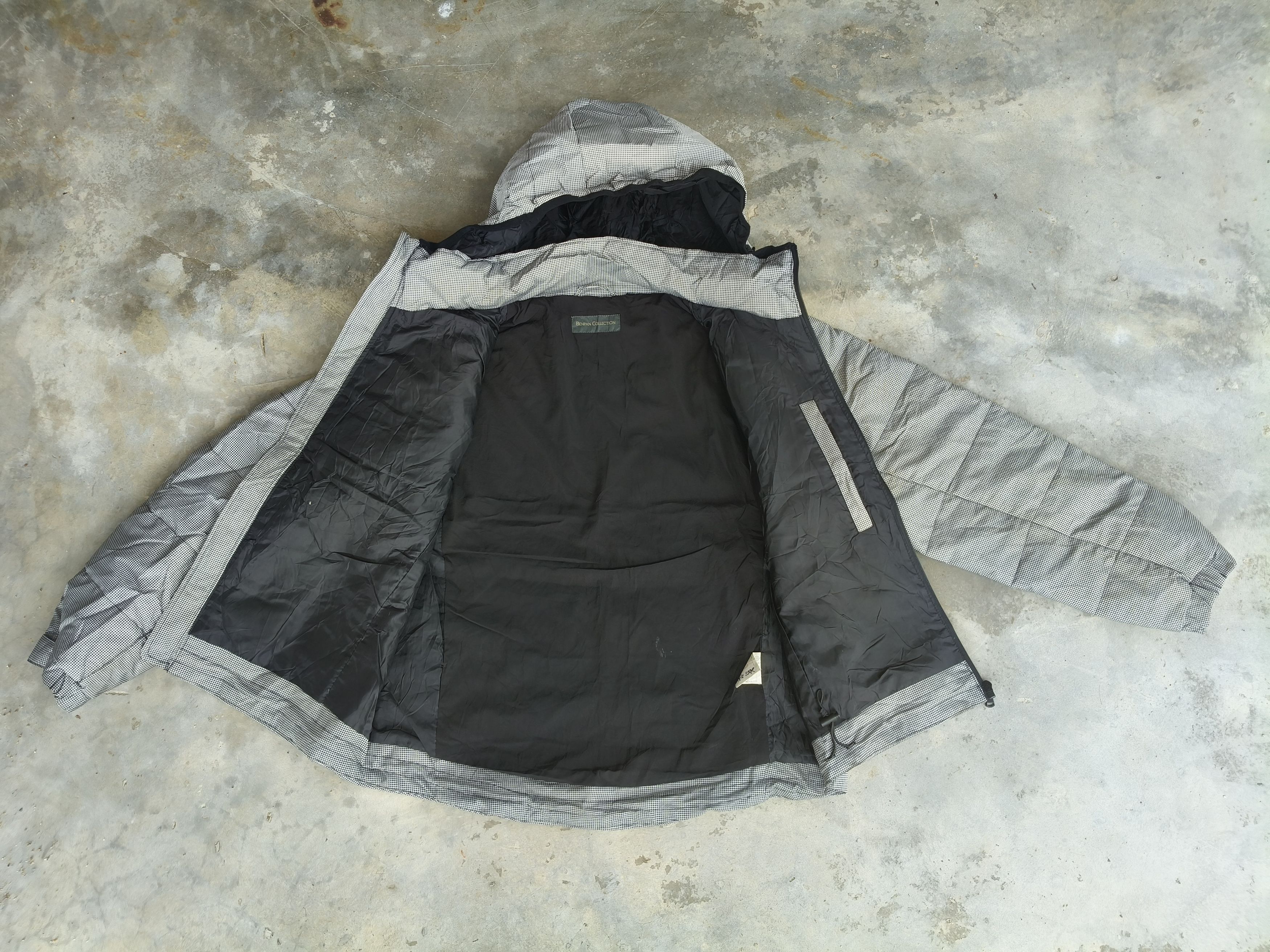 Japanese Brand Benpan Quilted Zipper Jacket Size US M / EU 48-50 / 2 - 7 Thumbnail