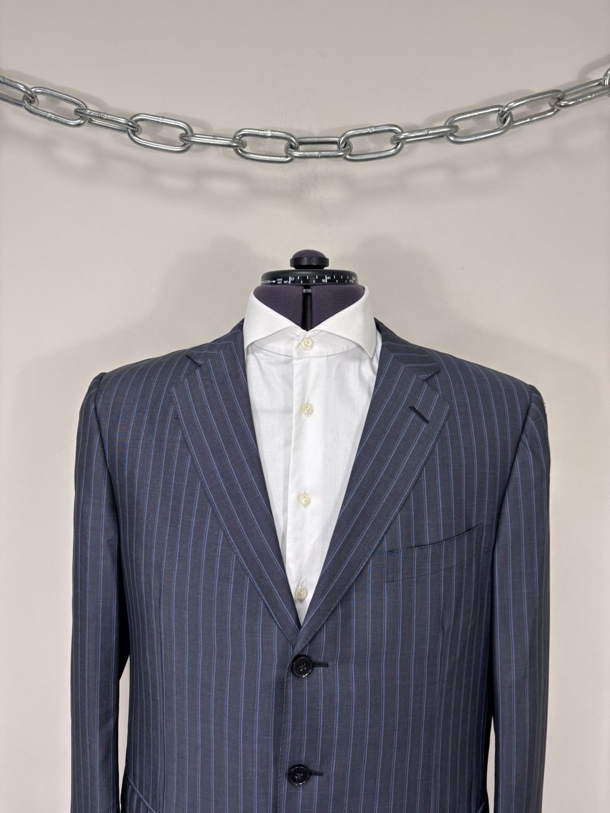 Ermenegildo Zegna Ermenegildo Zegna Summer Trofeo Men’s Striped Blazer Jacket Size 42R - 2 Thumbnail