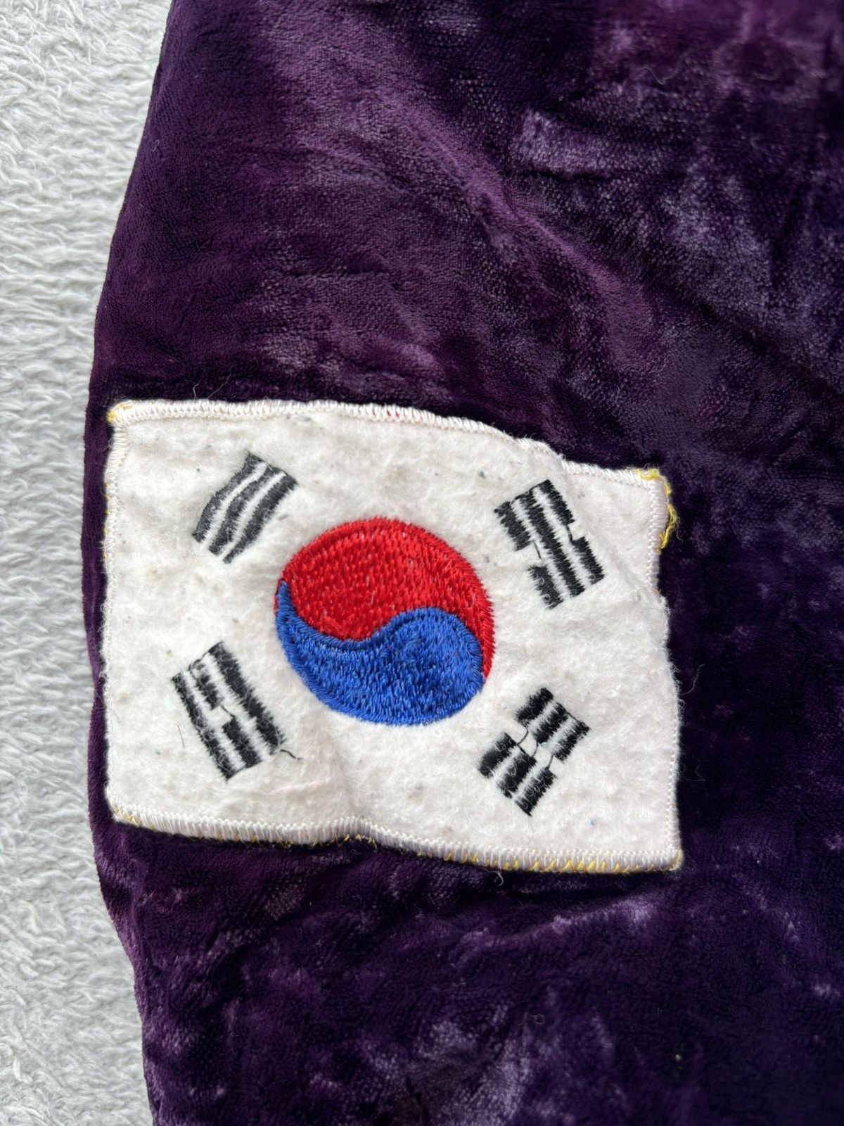 Vintage 1970s Korea Sukajan Velvet Bomber Jacket Size US M / EU 48-50 / 2 - 7 Thumbnail