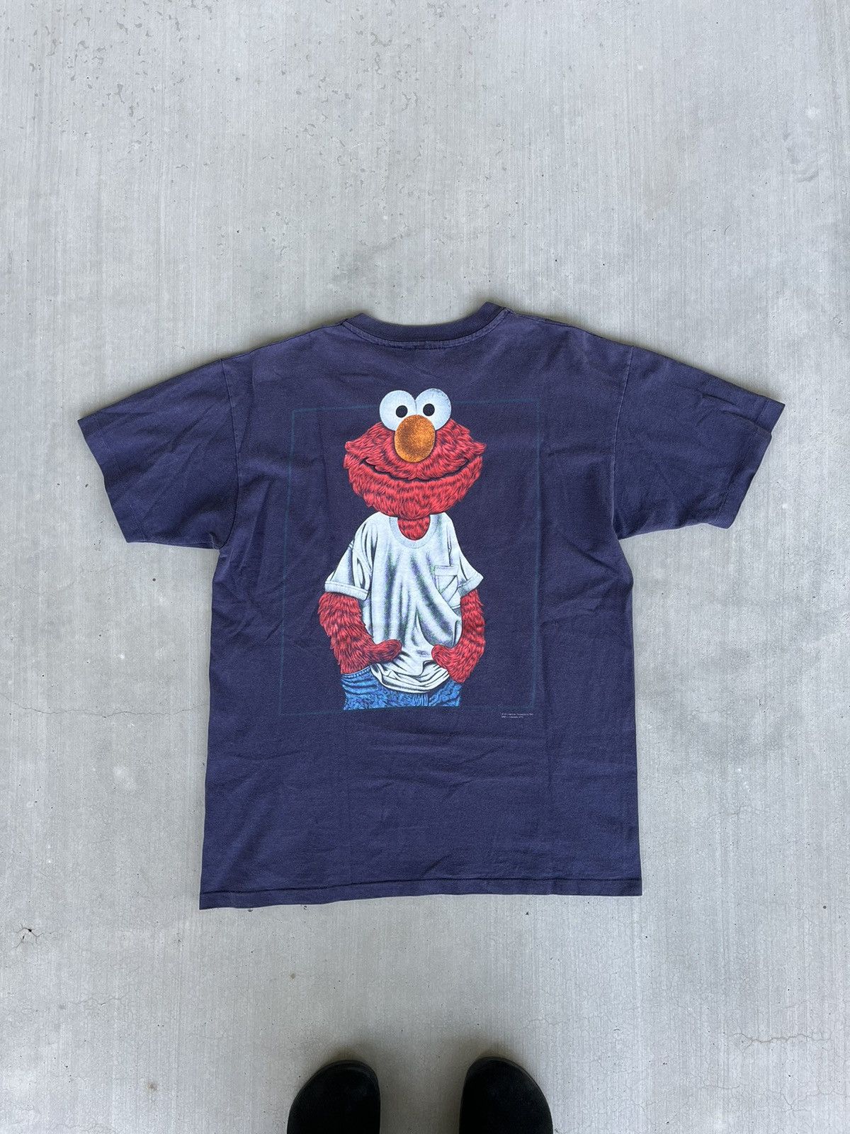 Vintage vintage 90s elmo wear tee Size US XL / EU 56 / 4 - 1 Thumbnail