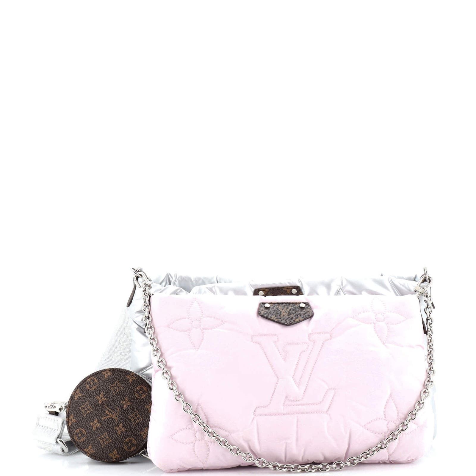 Image of Louis Vuitton Maxi Multi Pochette Accessoires Monogram Quilted Econyl, Women's