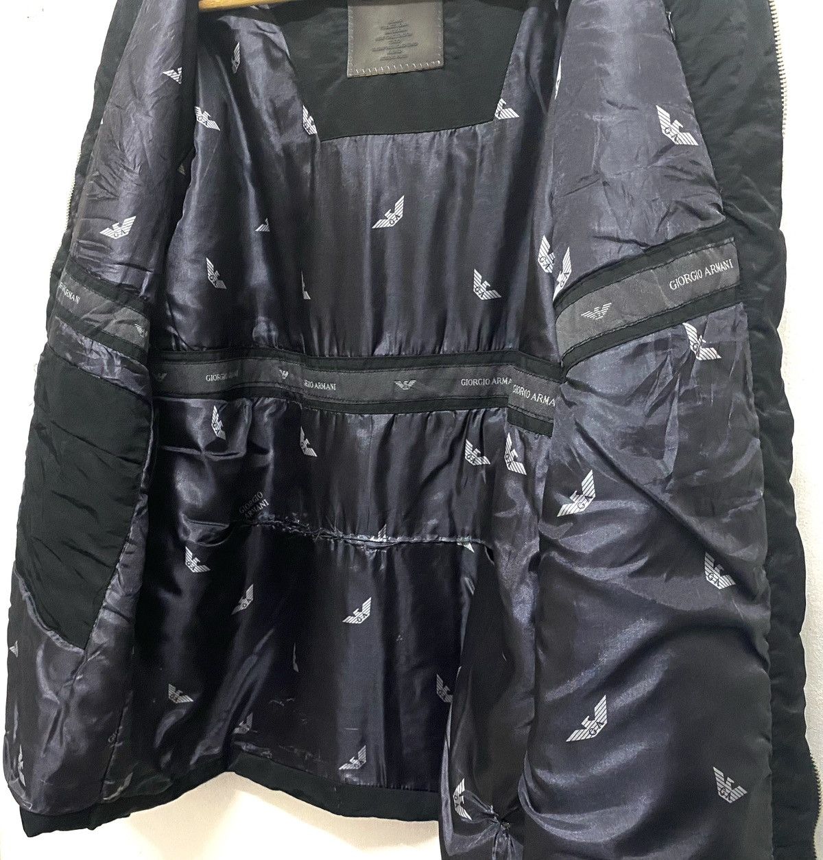 Giorgio Armani Vintage GIORGIO ARMANI MILANO international Jacket Monogram Size US L / EU 52-54 / 3 - 12 Thumbnail