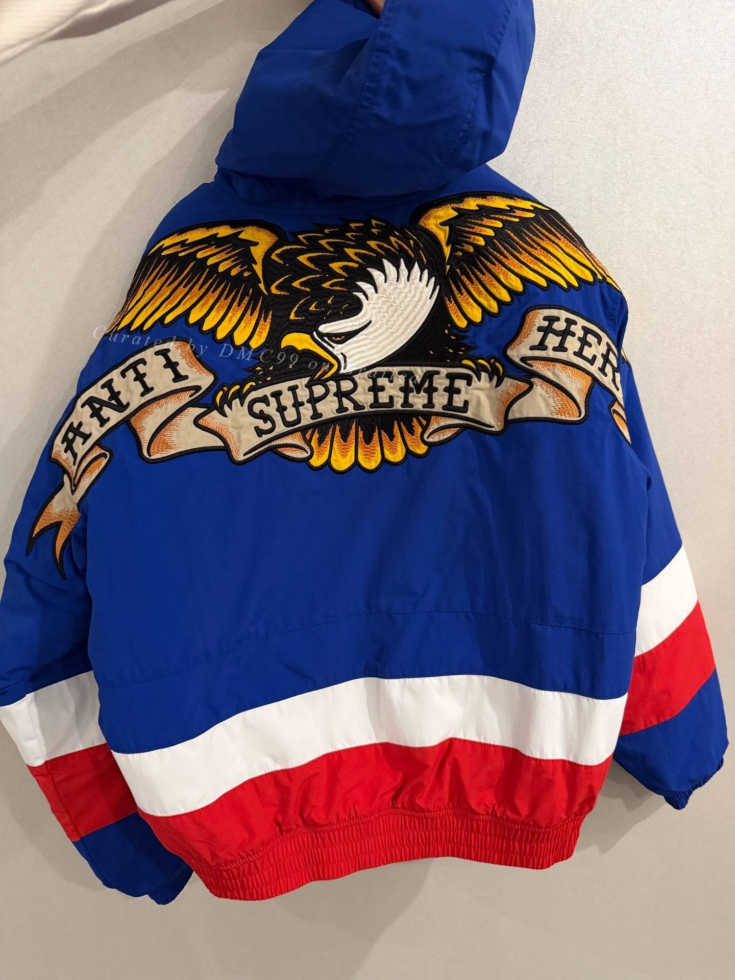 Supreme Supreme x Antihero Eagle Hooded Jacket Size US S / EU 44-46 / 1 - 1 Thumbnail