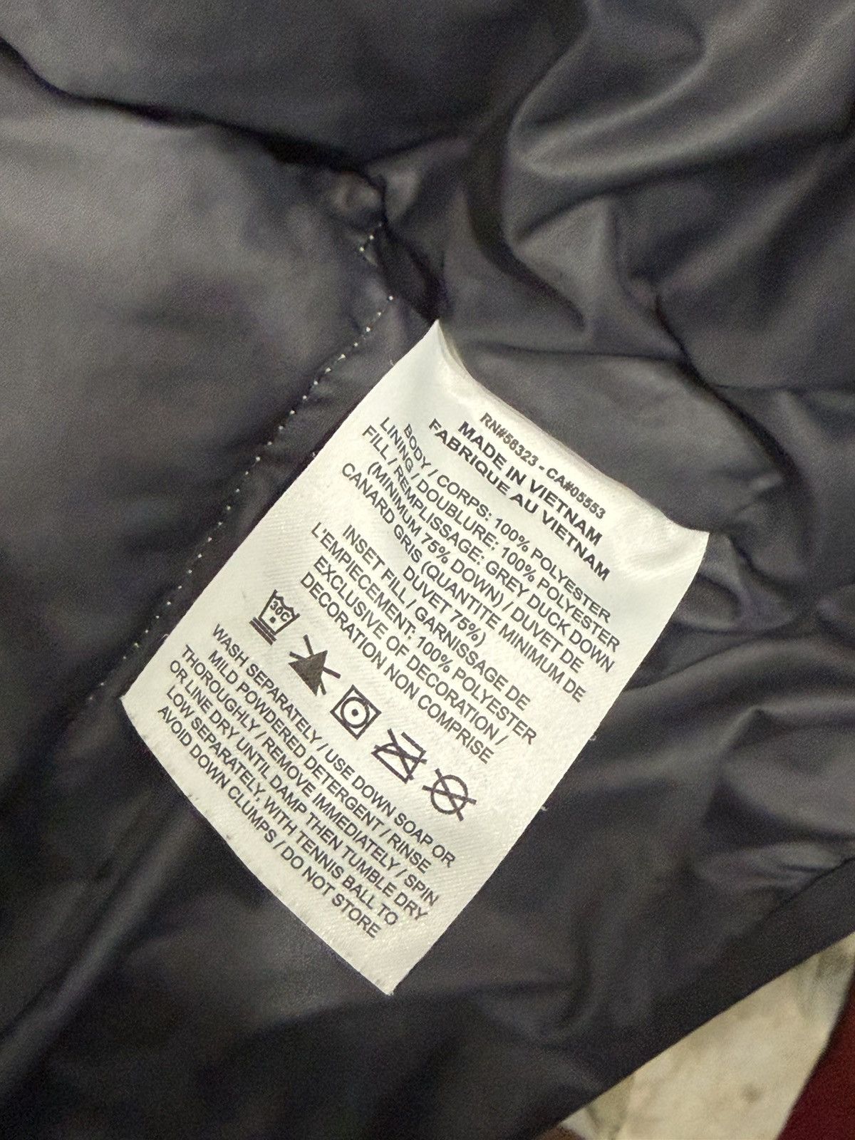 Nike Nike Black Grey Tie Dye Puffer Jacket Hooded Zip Up Size L Size US L / EU 52-54 / 3 - 5 Thumbnail