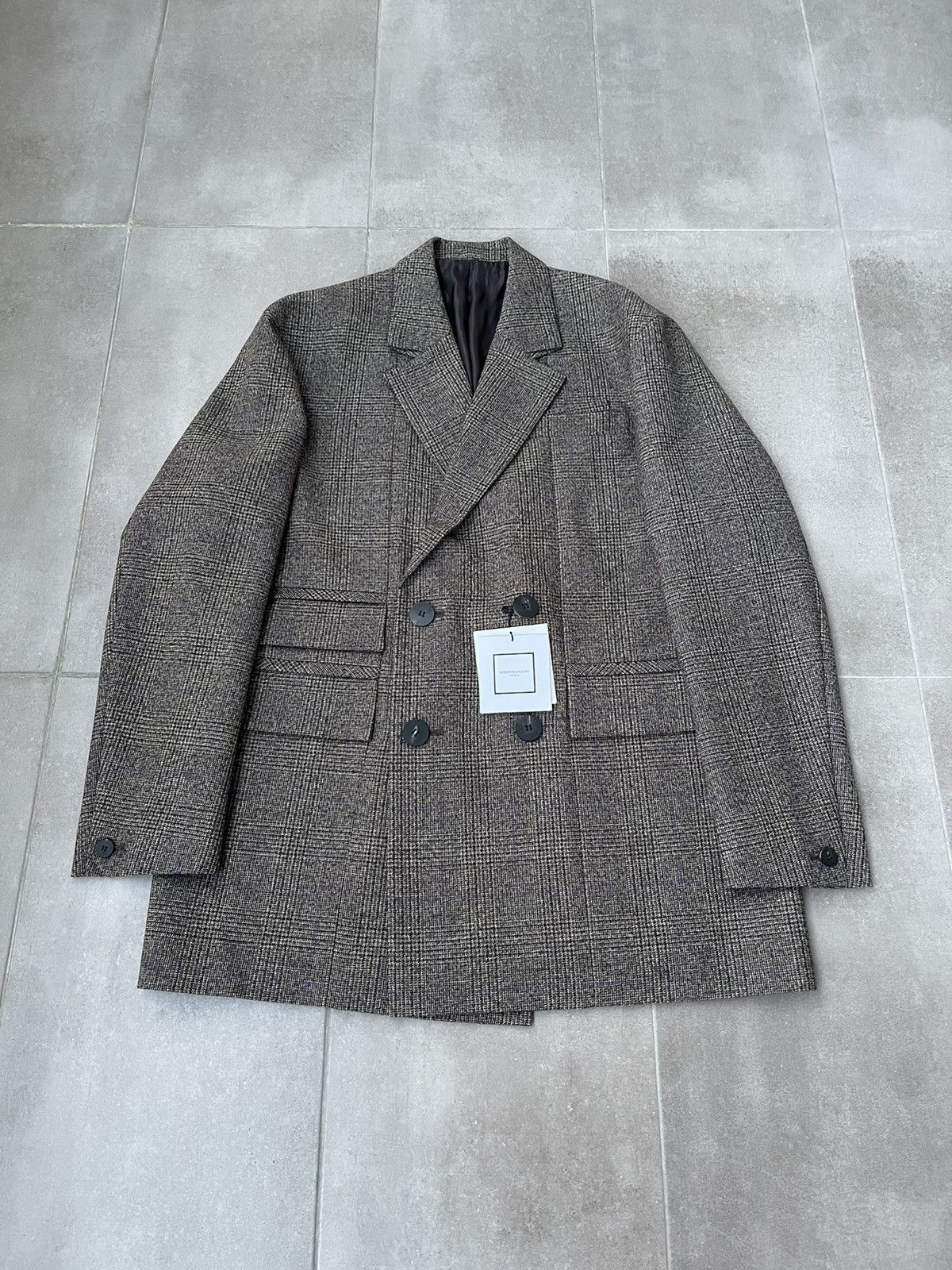 Wooyoungmi !DS! AW23 Wooyoungmi Brown Double Breasted Coat Jacket Size US L / EU 52-54 / 3 - 4 Thumbnail