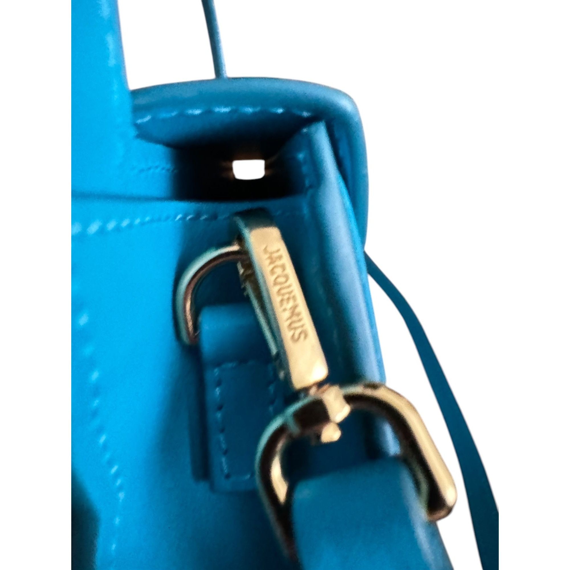 Jacquemus « Sac Rond » Blue Leather Bag Size ONE SIZE - 5 Thumbnail