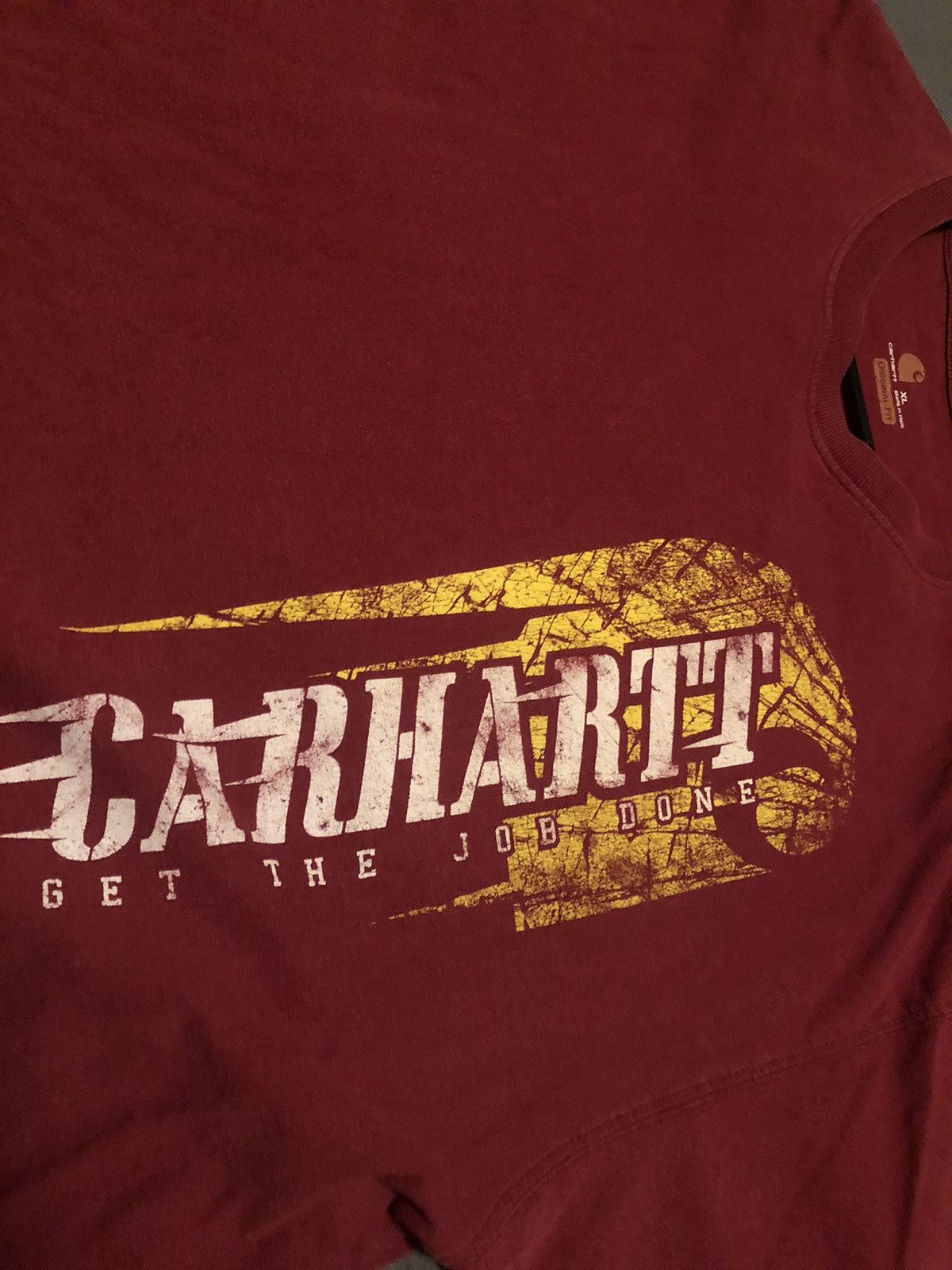 Carhartt Vintage Carhartt “get the job done” tee Size US XL / EU 56 / 4 - 1 Thumbnail