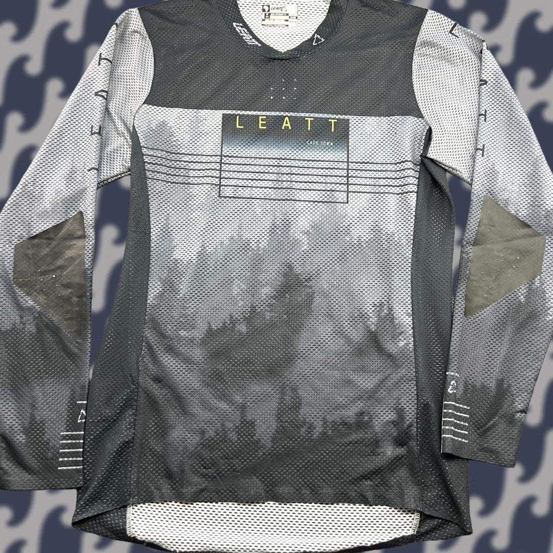 Vintage LEATT Gravity 4.0 MBT Jersey Mens Medium Long sleeve Stretch Sports Football Moisture Wicking Quick Dry Size US XL / EU 56 / 4 - 1 Thumbnail