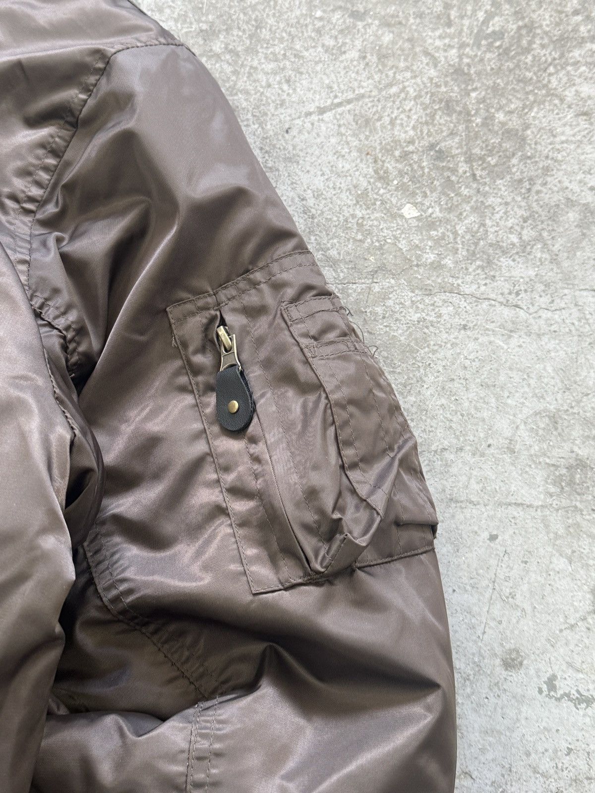 Vintage Vintage Avant Garde Opium y2k CWU-45 Bomber Jacket Size US XL / EU 56 / 4 - 5 Thumbnail