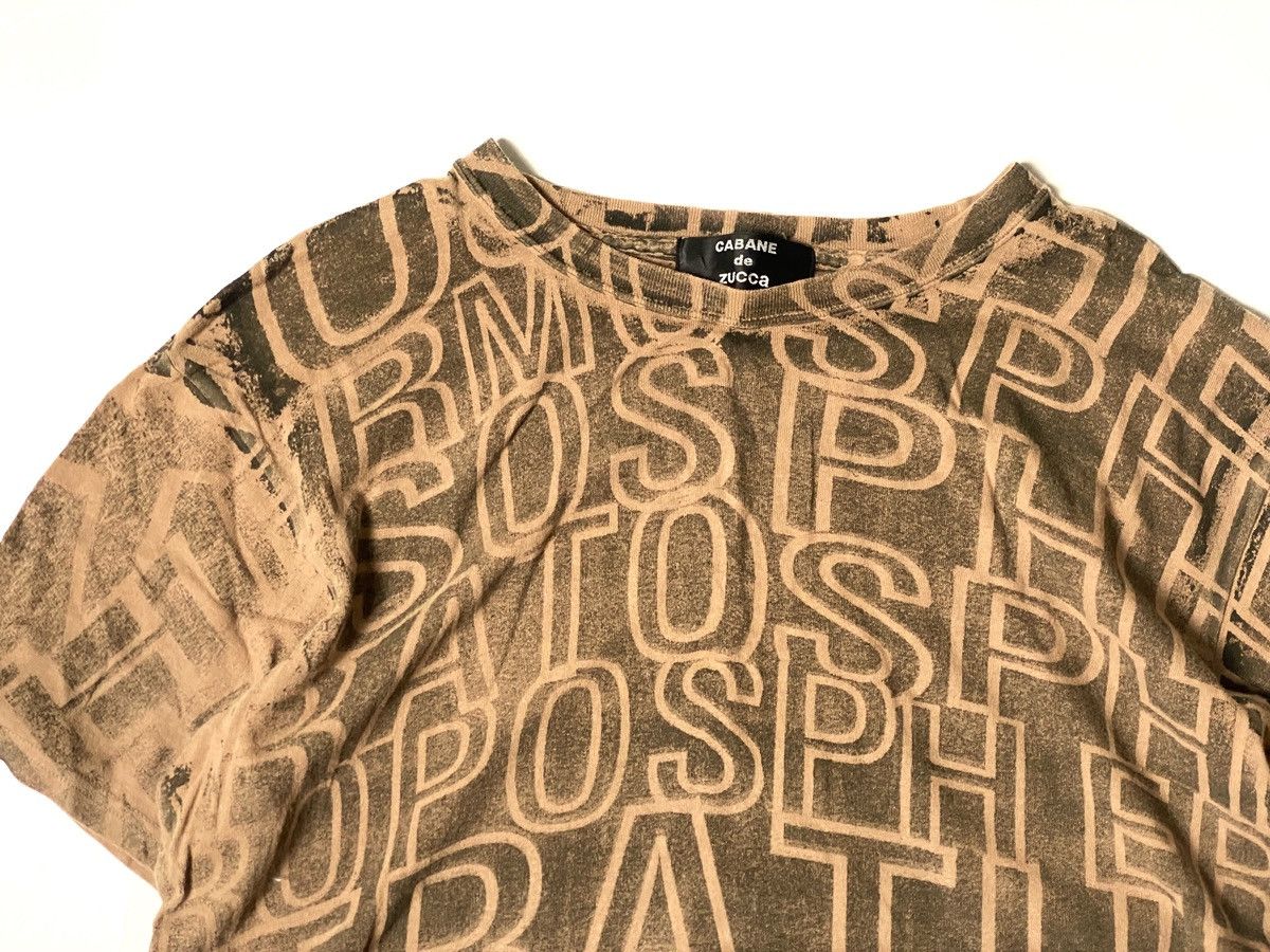 CABANE de ZUCCa × Issey Miyake × Vintage 90’ Zucca from Issery Miyake Y2K Printed Size US S / EU 44-46 / 1 - 2 Thumbnail