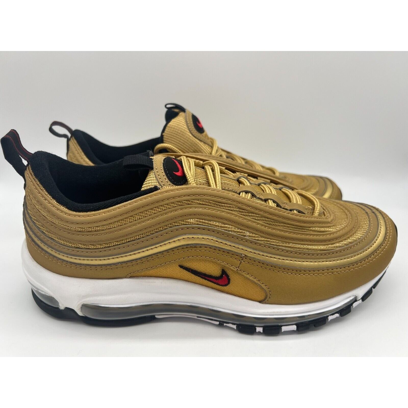 Nike Nike Air Max 97 OG Gold Bullet Red Sneakers Men's Size 9 Size US 9 / EU 42 - 12 Thumbnail