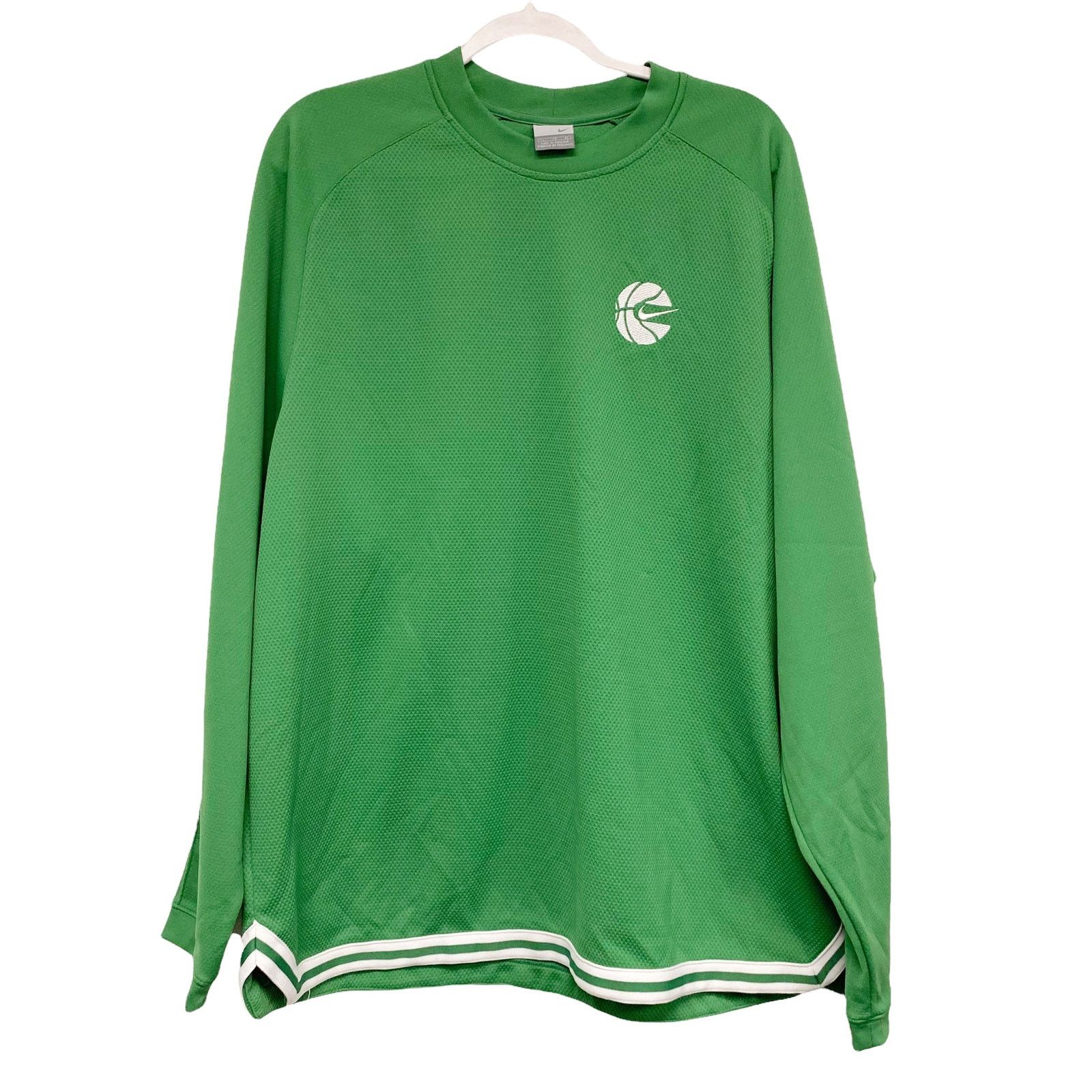 Nike Vintage Y2K Nike Swoosh Team Long Sleeve Shooting Jersey Size US XL / EU 56 / 4 - 1 Thumbnail
