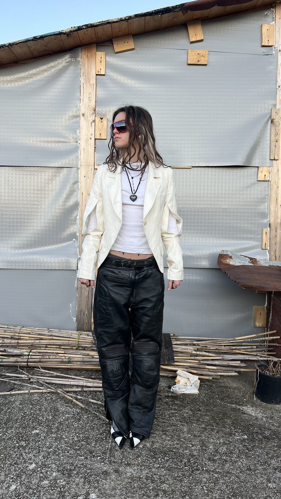 Ann Demeulemeester Ann demeulemeester blazer deconstructed biker jacket Size S / US 4 / IT 40 - 10 Thumbnail
