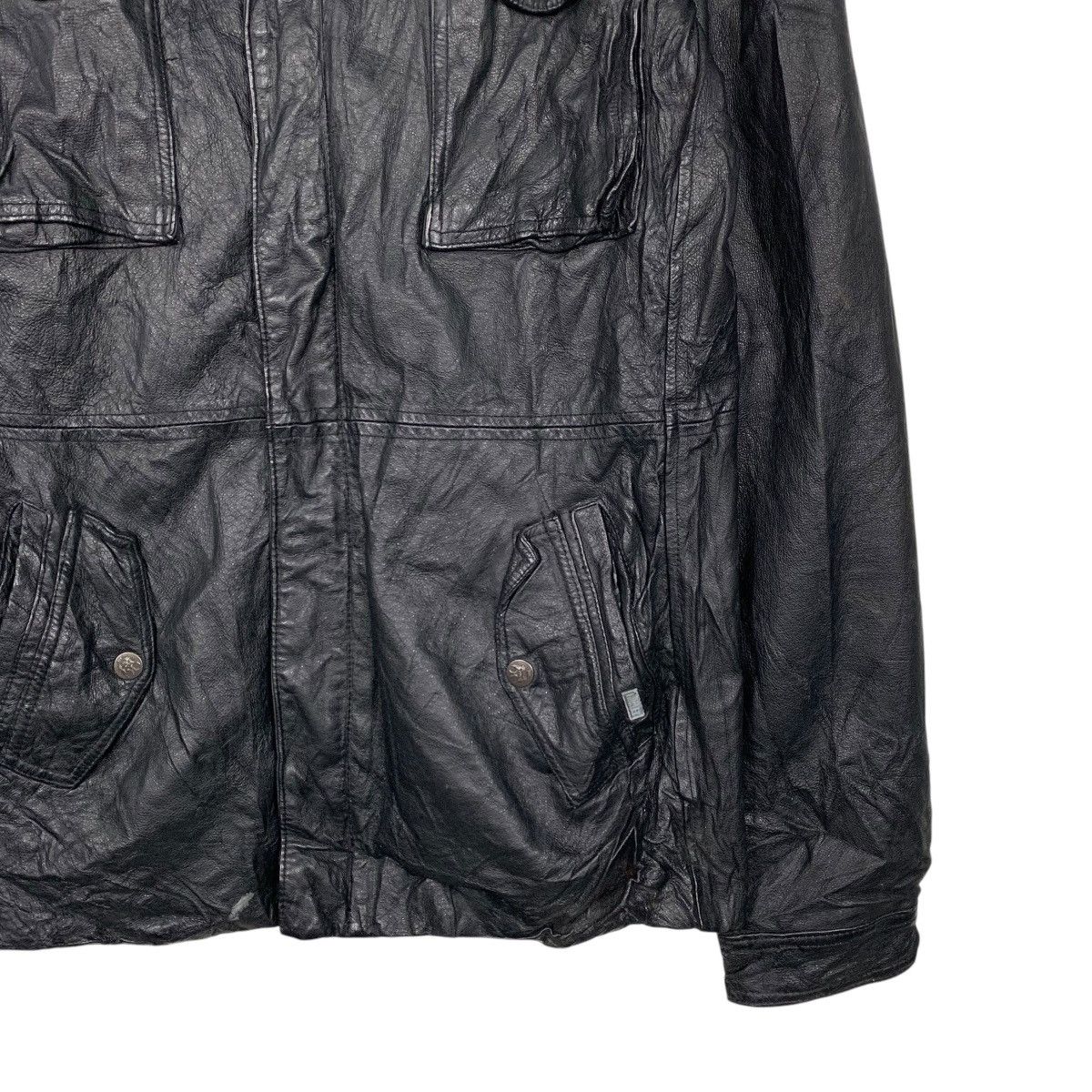 Hurley Hurley International Leather Jacket Size US L / EU 52-54 / 3 - 4 Thumbnail