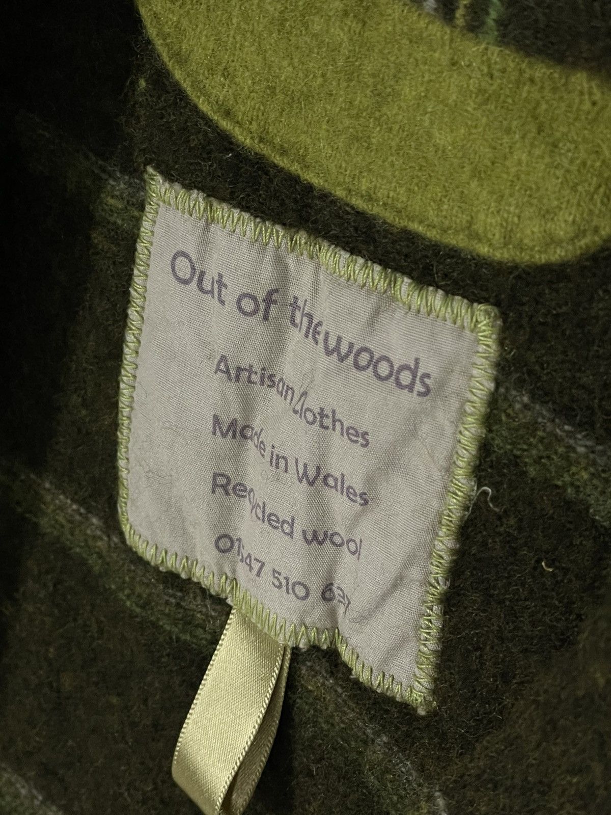 Japanese Brand Avant Garde Y2K Out Of The Woods Green Sweater Size M / US 6-8 / IT 42-44 - 8 Thumbnail