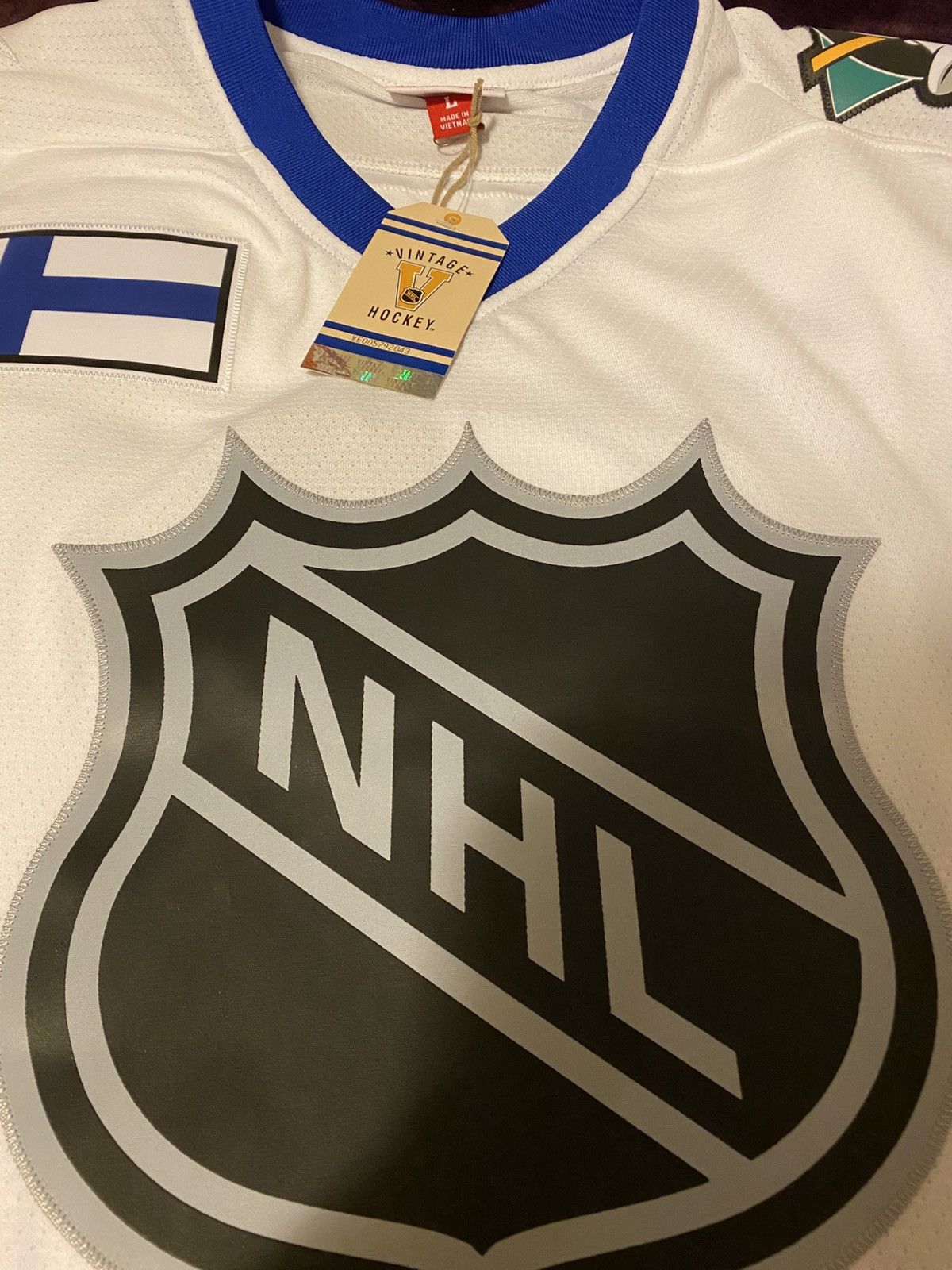 NHL 1999 All-Star Ducks Hockey Jersey Vintage Size US L / EU 52-54 / 3 - 3 Thumbnail