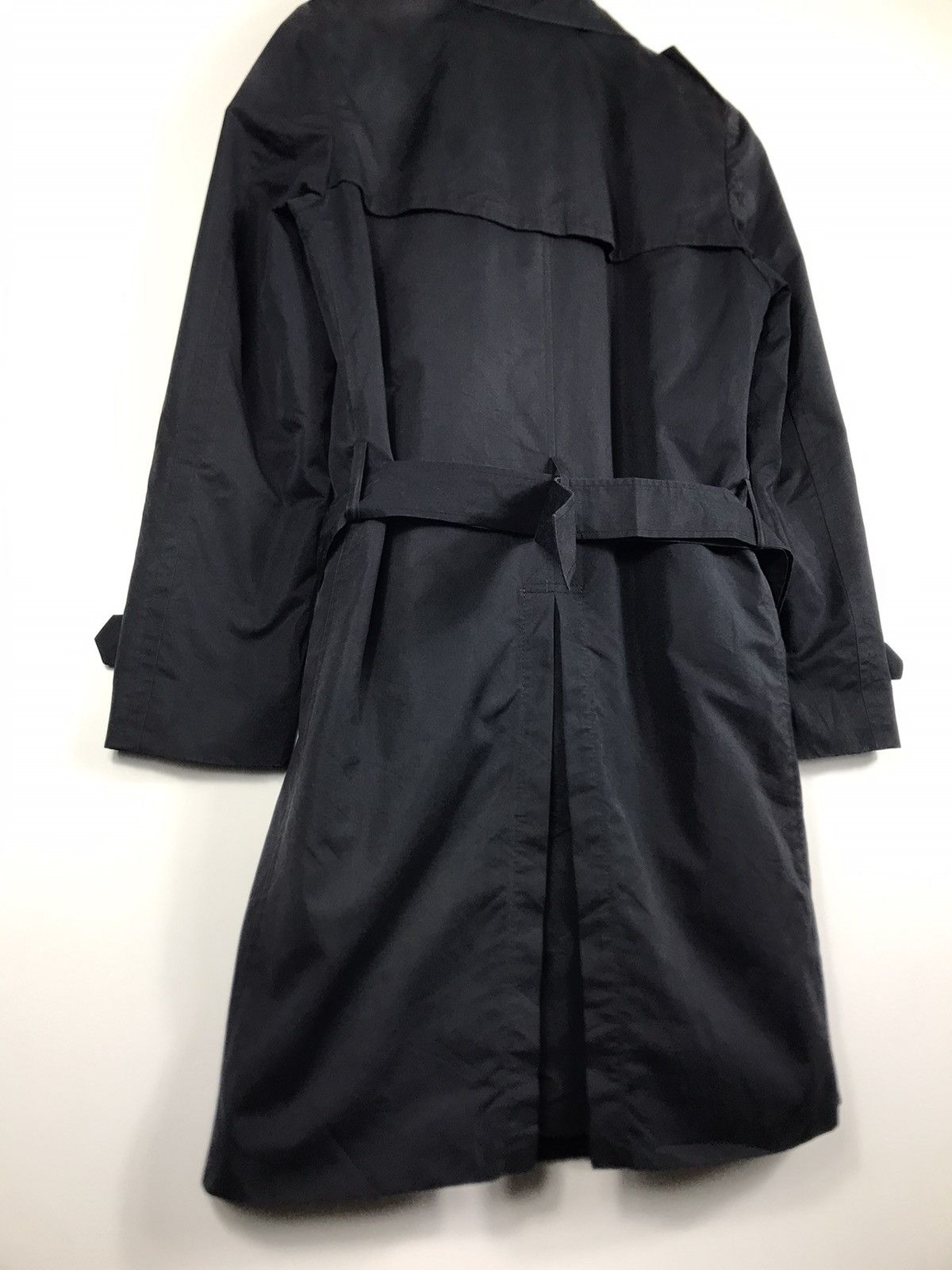 United Bamboo ⚡️Vintage Le Bac United Bamboo Double Breast Trench Long Coat Size S / US 4 / IT 40 - 15 Thumbnail
