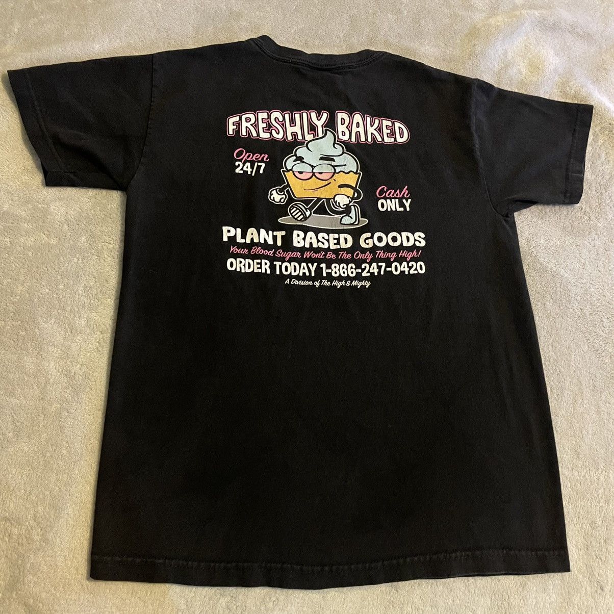 Other The High & Mighty Shirt Men Medium Black Graphic Workout Tee Size US M / EU 48-50 / 2 - 2 Thumbnail