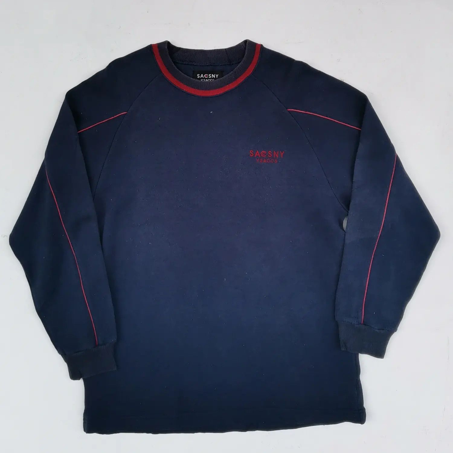 Japanese Brand Sacsny Ysaccs Embroidered Logo Sweatshirts Size US M / EU 48-50 / 2 - 1 Thumbnail