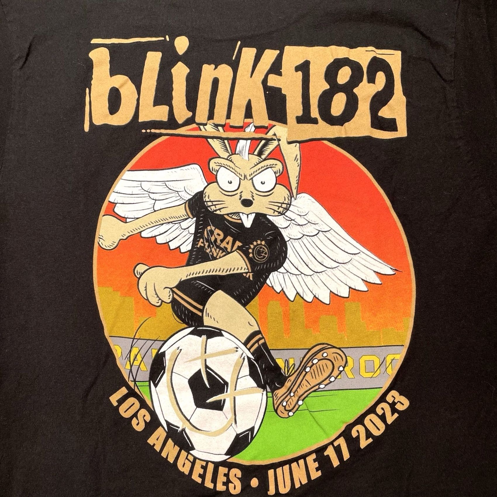 Vintage Rare Blink-182 Los Angeles 2023 Concert Shirt Mens Medium Turnstile Punk Rock Size US M / EU 48-50 / 2 - 2 Thumbnail