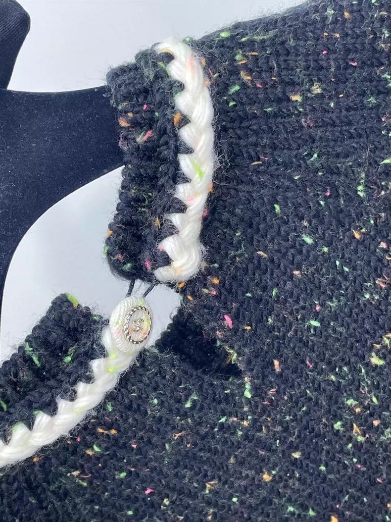 Chanel Chanel Colorful Dot Knit Sweater -2505 Size US M / EU 48-50 / 2 - 3 Thumbnail