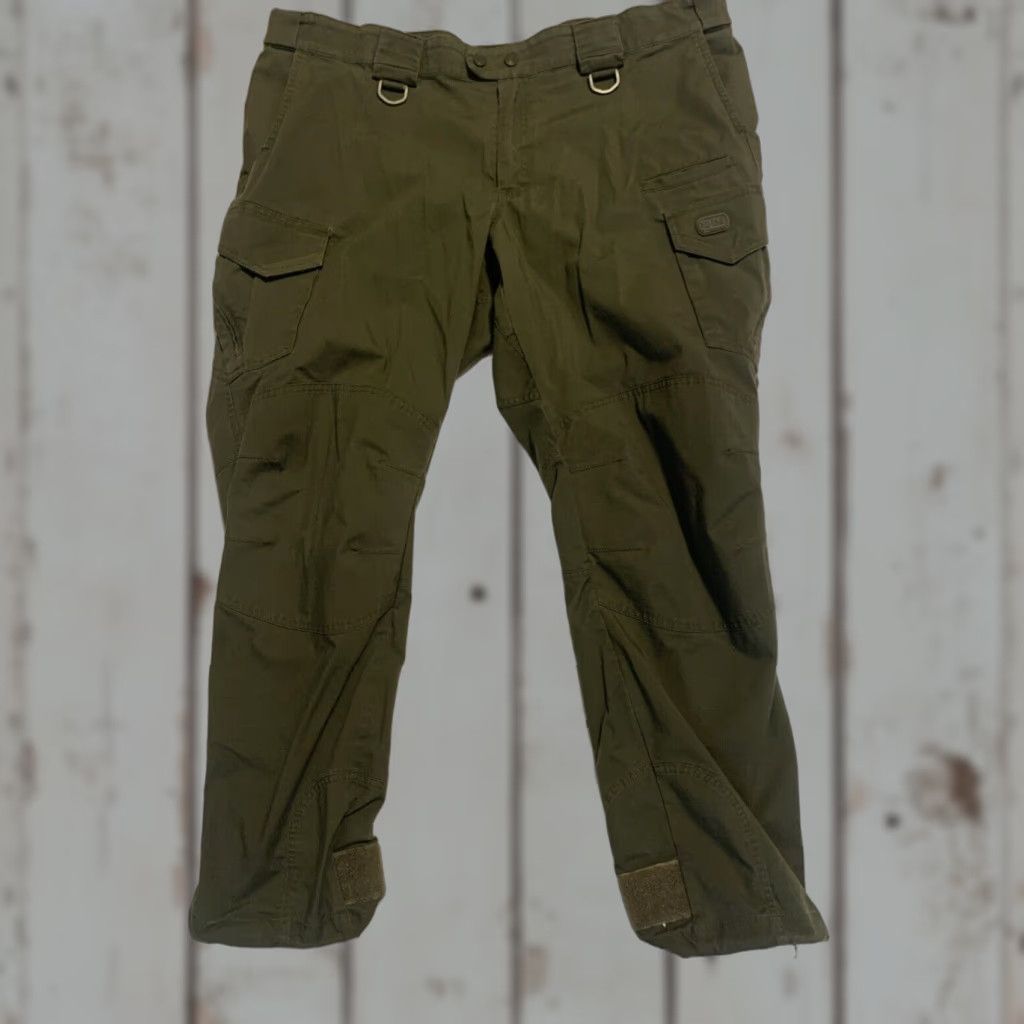 Olive M-TAC Aggressor Gen II Cargo Pants Men’s 42x32 Army Olive Green Tactical Utility Size US 42 / EU 58 - 1 Thumbnail