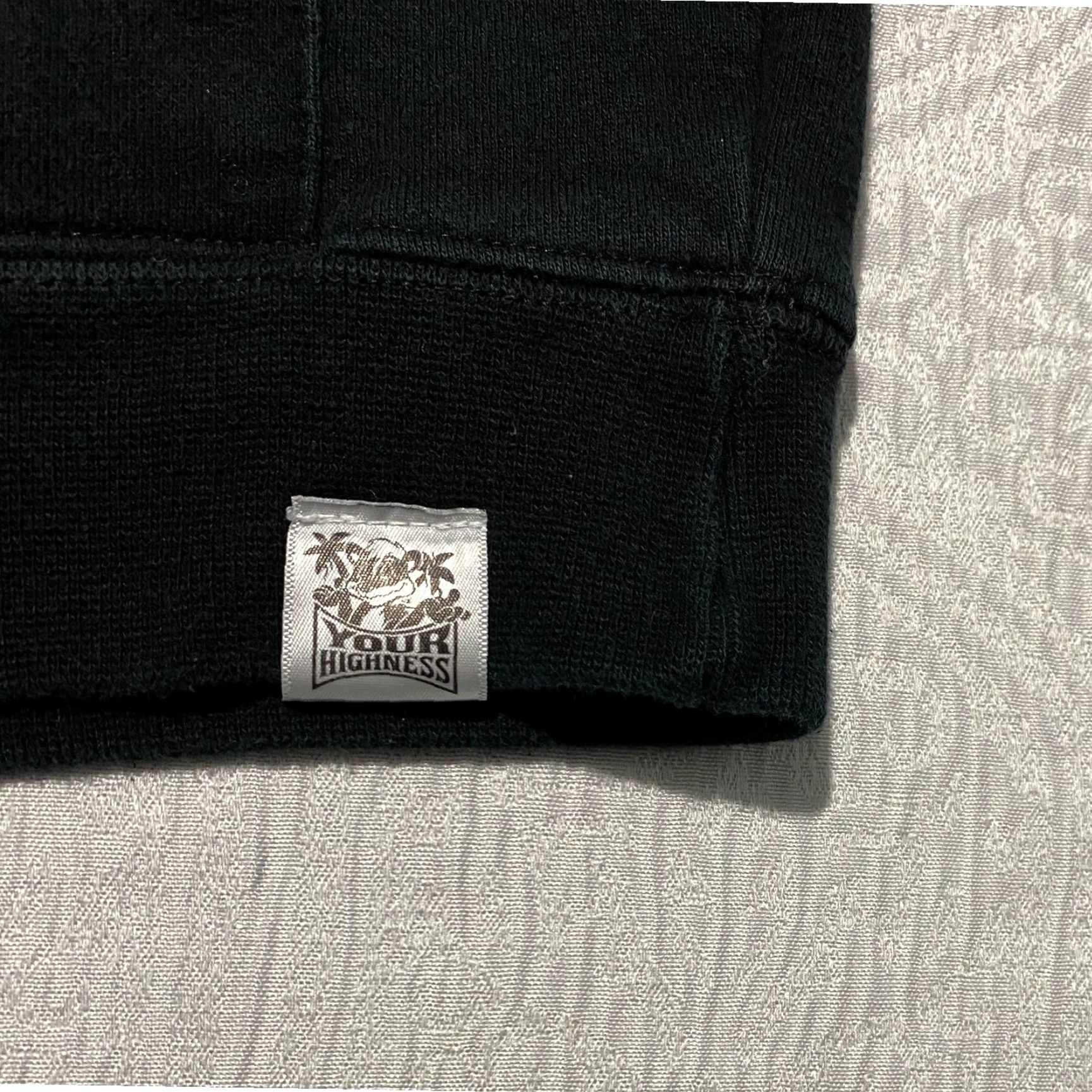 Vintage VINTAGE Your Highness Pullover Hoodie Black Graphic Print Hooded Pockets Long Sleeve Mall? Size US M / EU 48-50 / 2 - 4 Thumbnail