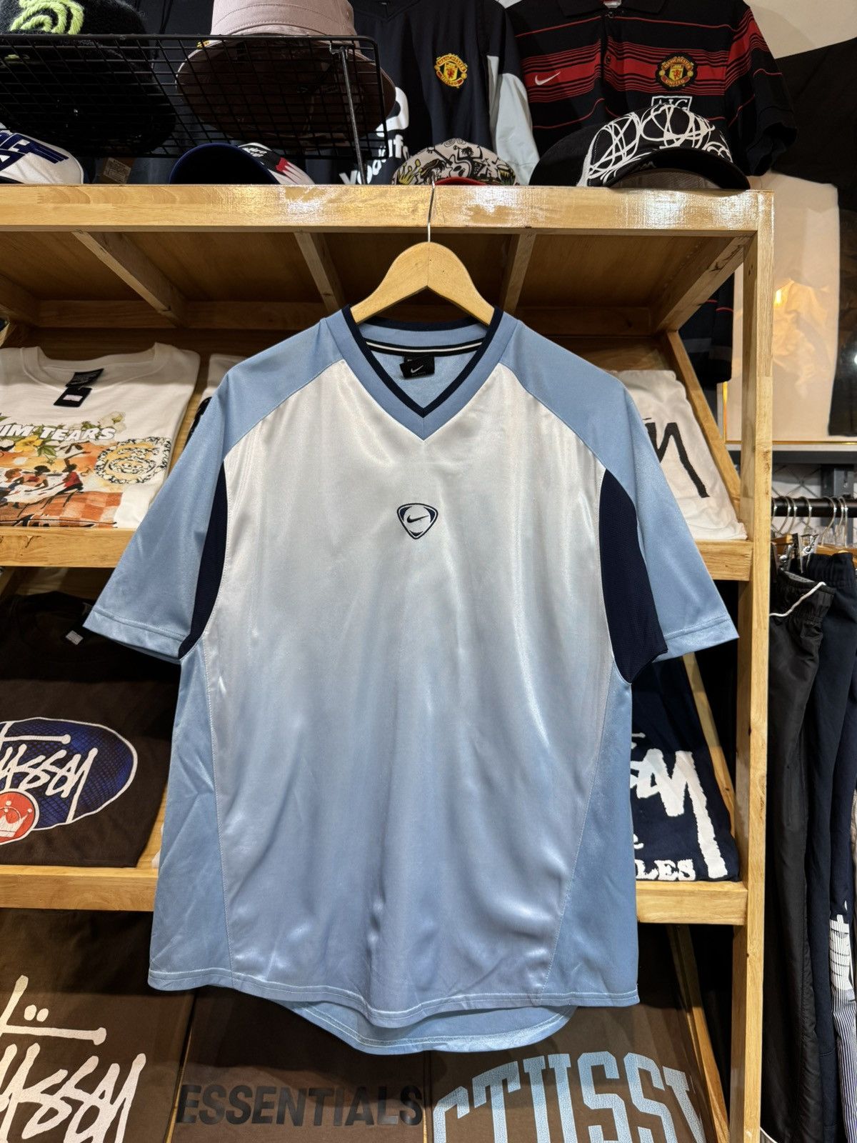 Nike Vintage Nike Total 90 Minilogo Training Jersey Size US M / EU 48-50 / 2 - 1 Thumbnail