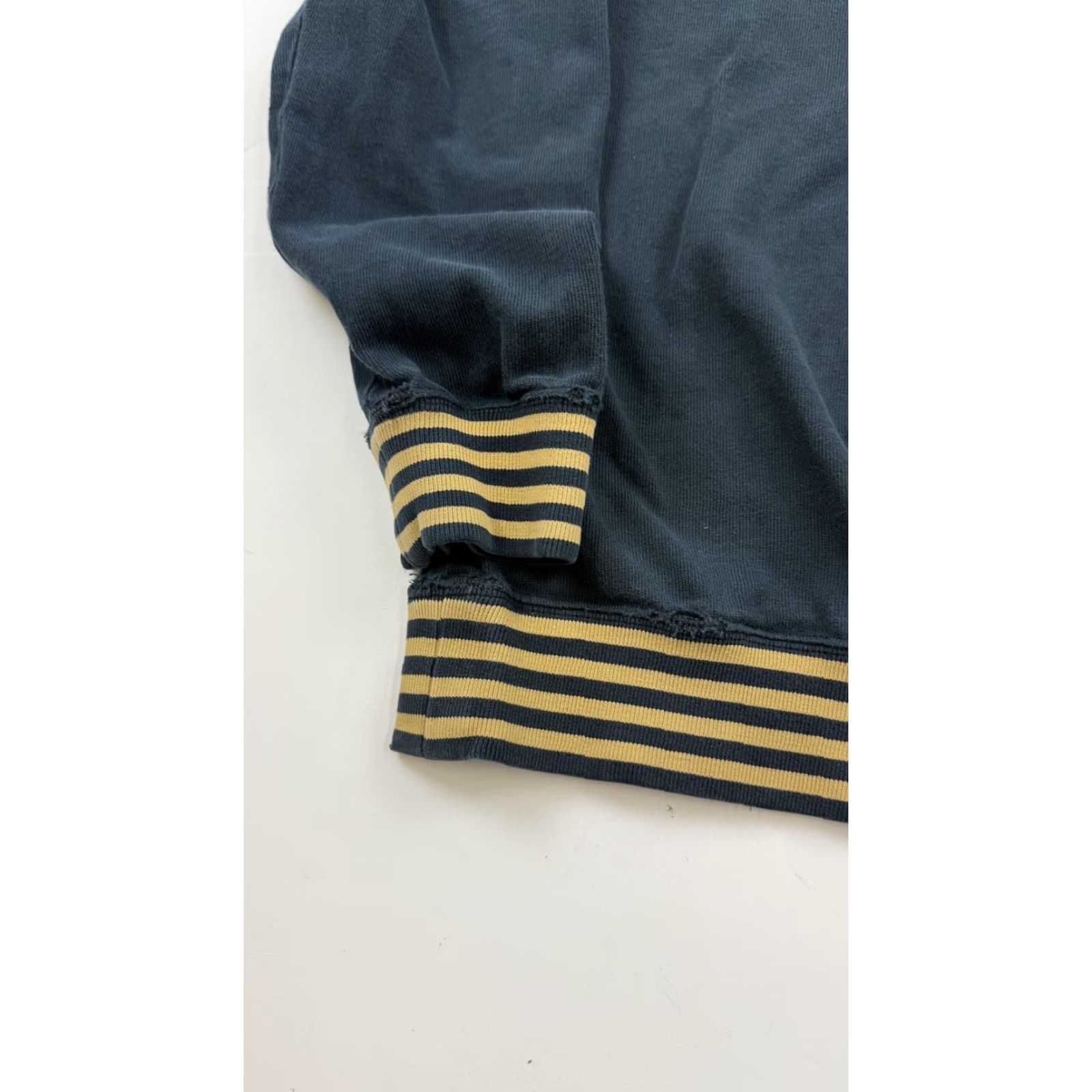 Nike Nike Hoodie Mens Small Blue Henley Striped Cotton Pullover Size US S / EU 44-46 / 1 - 3 Thumbnail
