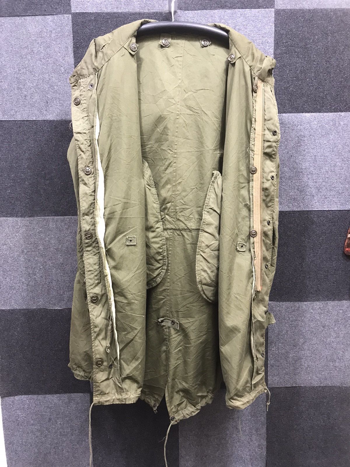 Vintage 💥TRUE VINTAGE 50s💥Archival M50 US ARMY Fish Tail Parka Size US M / EU 48-50 / 2 - 13 Thumbnail