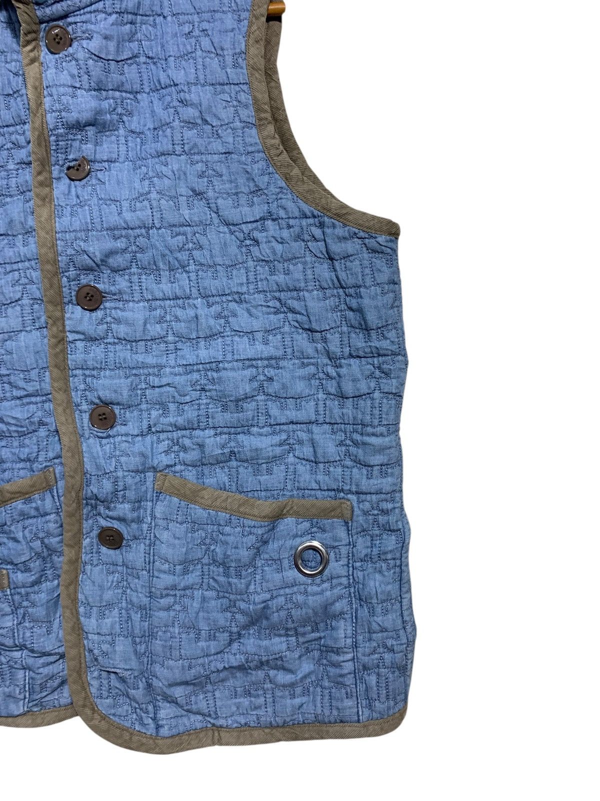 Issey Miyake 🔥Ne-Net Issey Miyake Reversible Hoodie Sleeveless Jacket Size US L / EU 52-54 / 3 - 4 Thumbnail