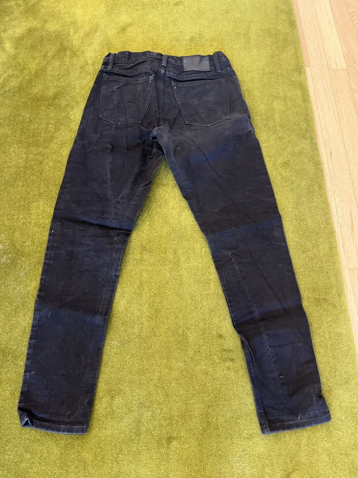 Left Field Nyc Left Field NYC - Atlas Fit - Black Maria Selvedge Denim Size US 31 - 2 Thumbnail