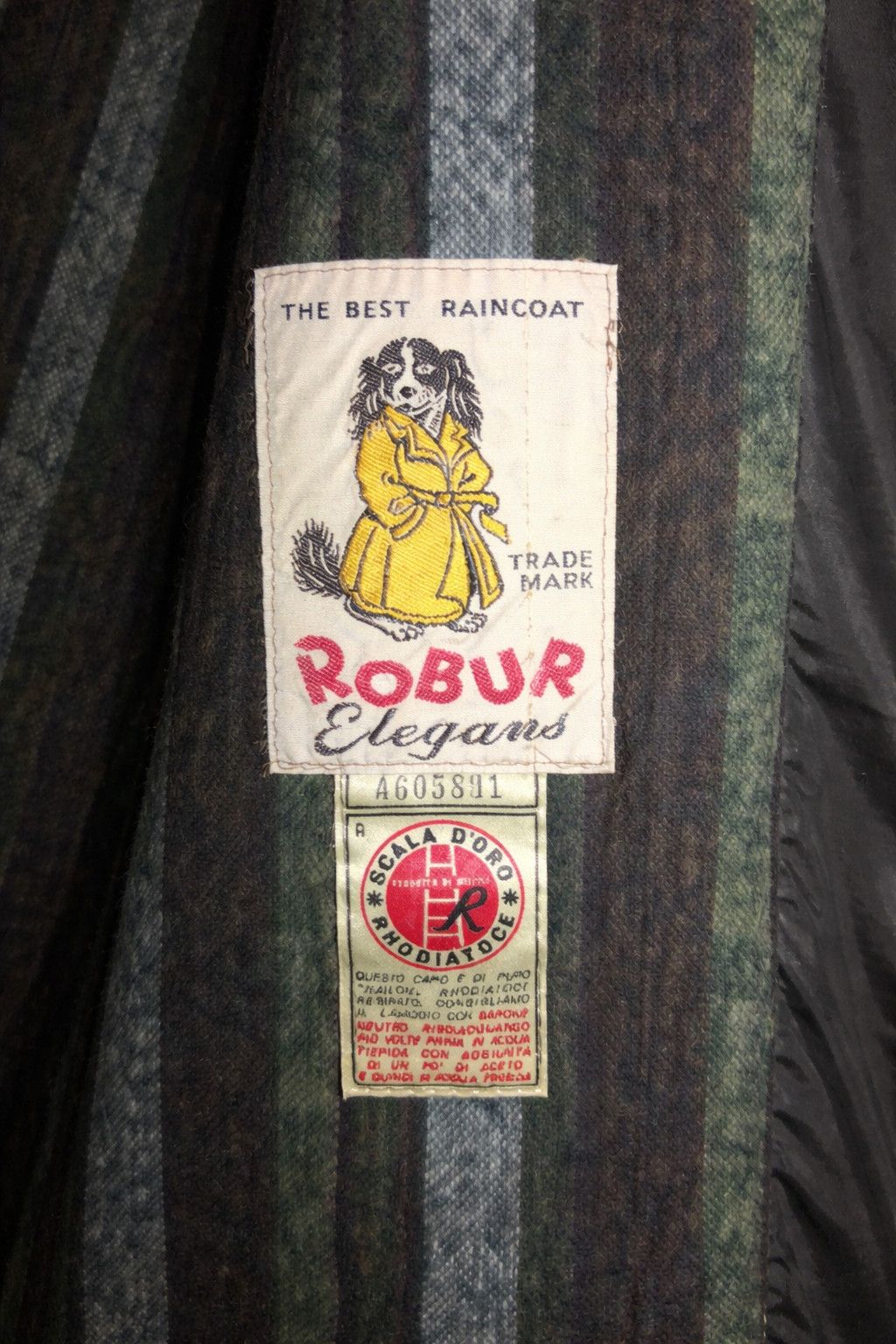 Other Museum-Quality 1950s Robur Elegans Italian Raincoat Size US S / EU 44-46 / 1 - 3 Thumbnail