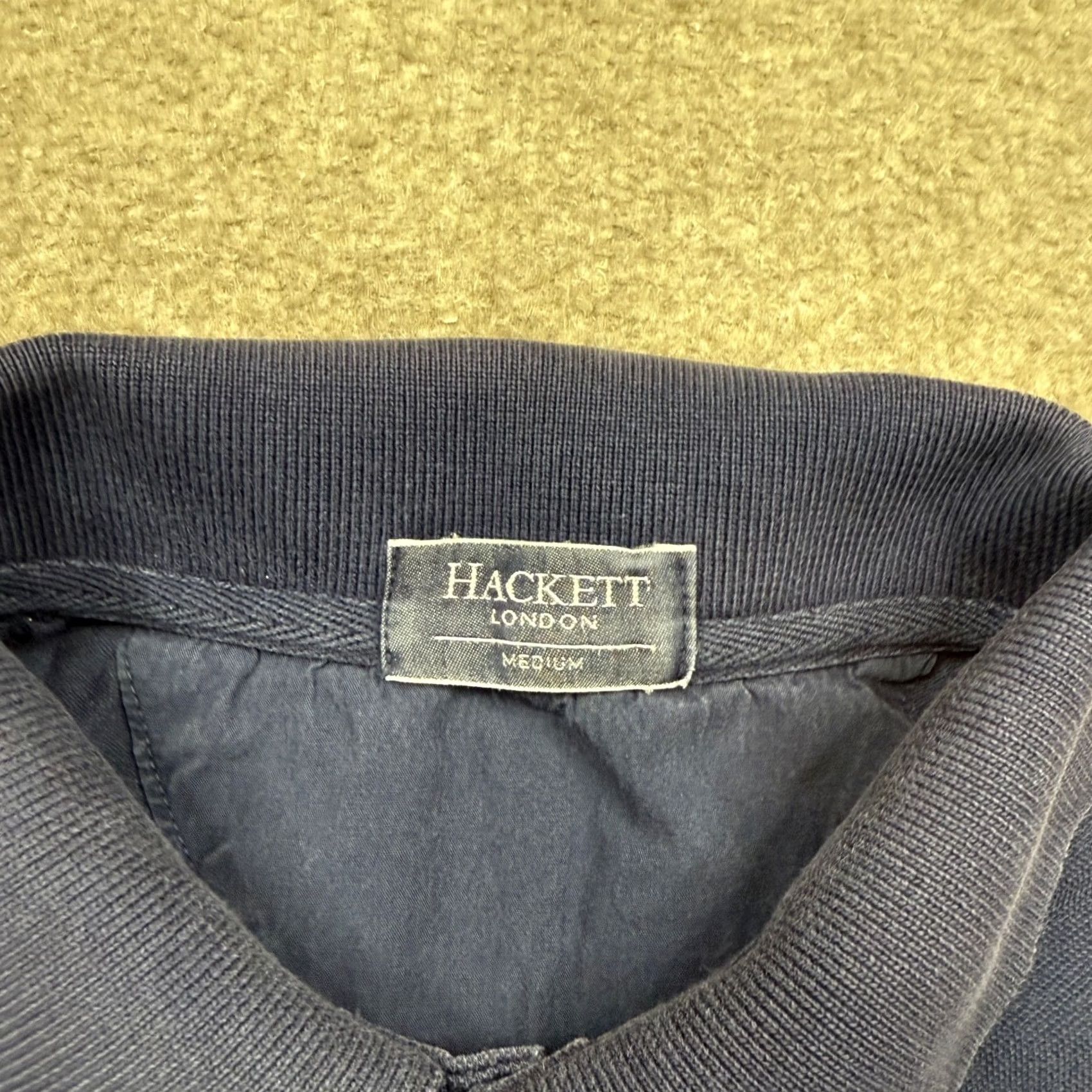 Hackett Hackett Mayfair Mens Polo Shirt Blue M Short Sleeve Collared Golf Adults Preppy Size US M / EU 48-50 / 2 - 2 Thumbnail