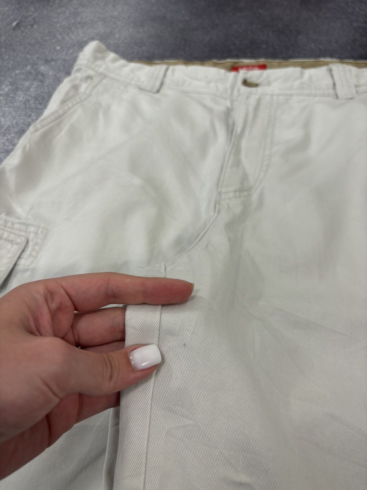 Izod Vintage IZOD 2000s Y2K Hype Utility Military Cargo Shorts Size US 32 / EU 48 - 5 Thumbnail