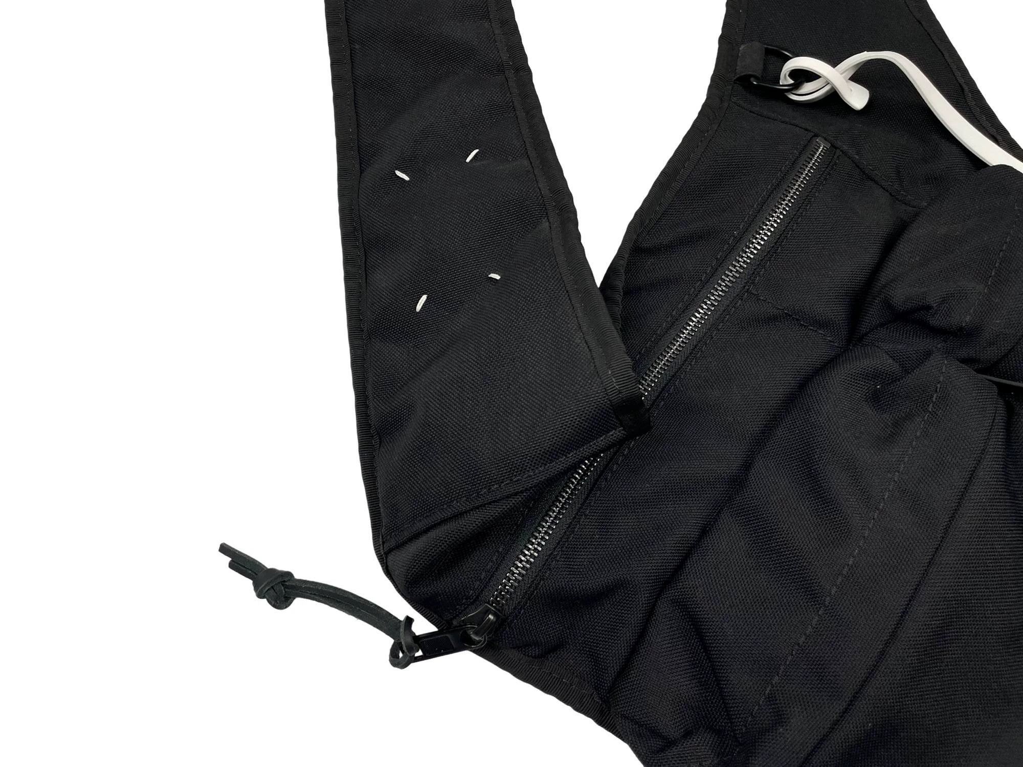 Maison Margiela Maison Margiela Black Four-Stitch Crossbody Bag Size ONE SIZE - 2 Thumbnail