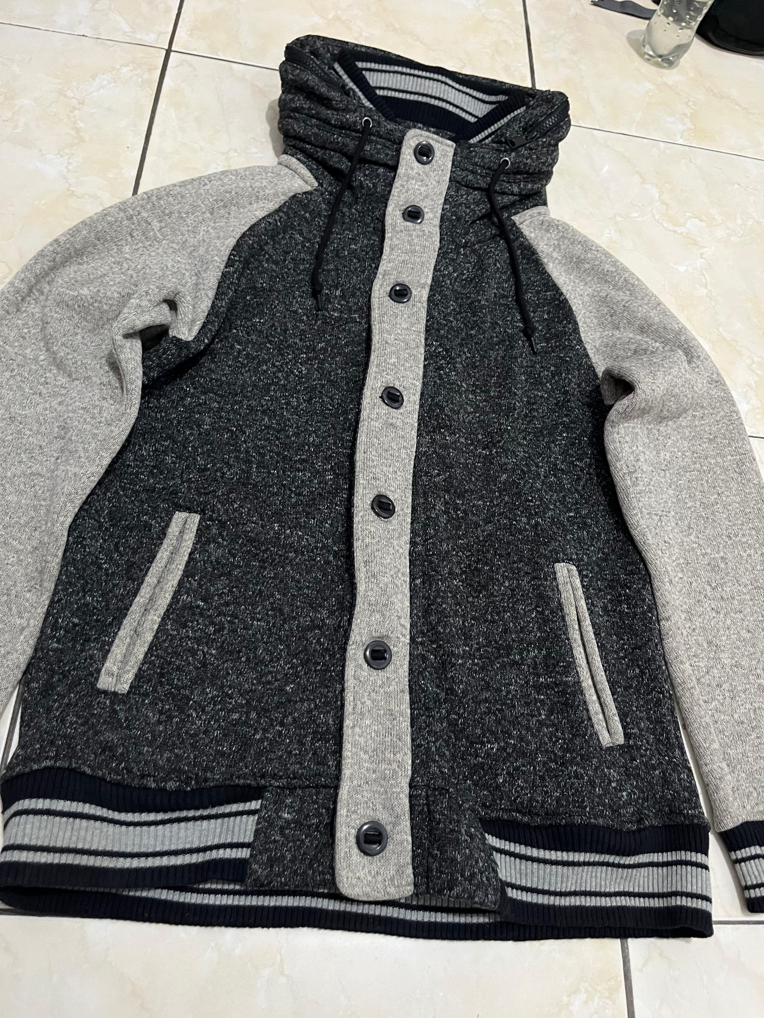 Beams Plus BEAMS HEART "NECK-ZIP" HOODED VARSITY JACKET Size US S / EU 44-46 / 1 - 2 Thumbnail
