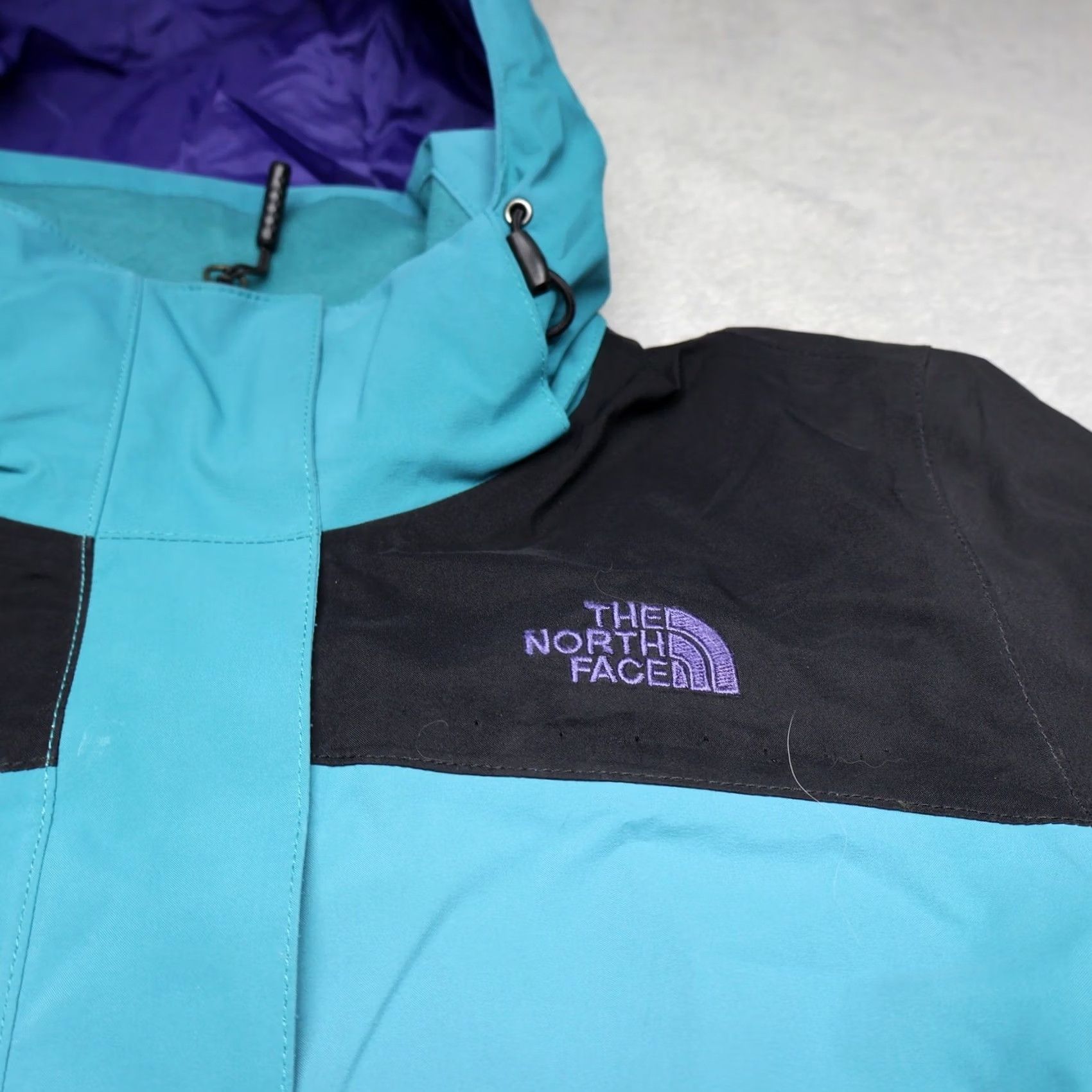The North Face VINTAGE North Face Jacket Womens Medium Blue Full Zip Ski Outdoor 3in1 Shell Size M / US 6-8 / IT 42-44 - 5 Thumbnail
