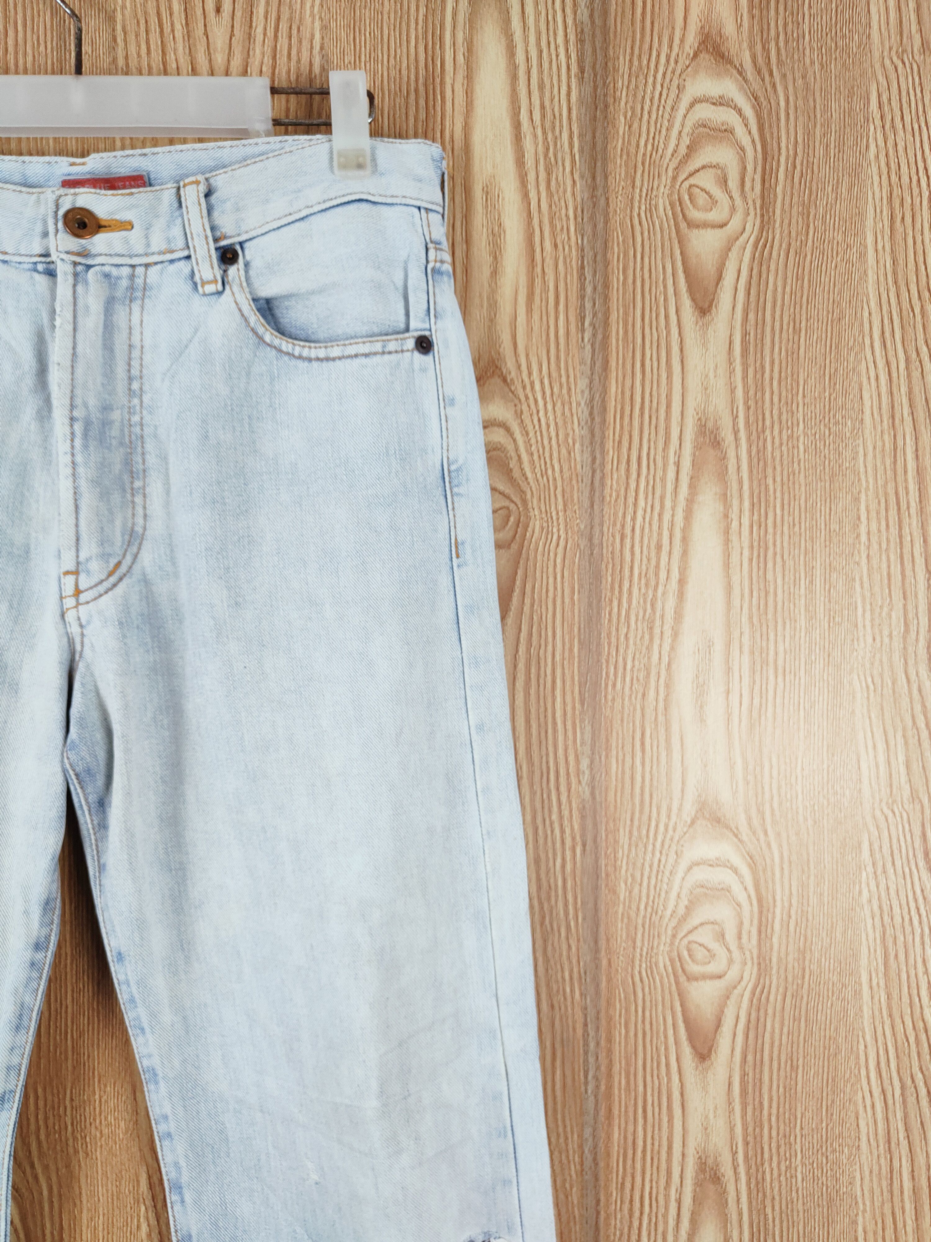 Oldblue Co. Old Blue vintage Blue Faded Distressed Ripped Jeans #W531 Size US 30 / EU 46 - 5 Thumbnail