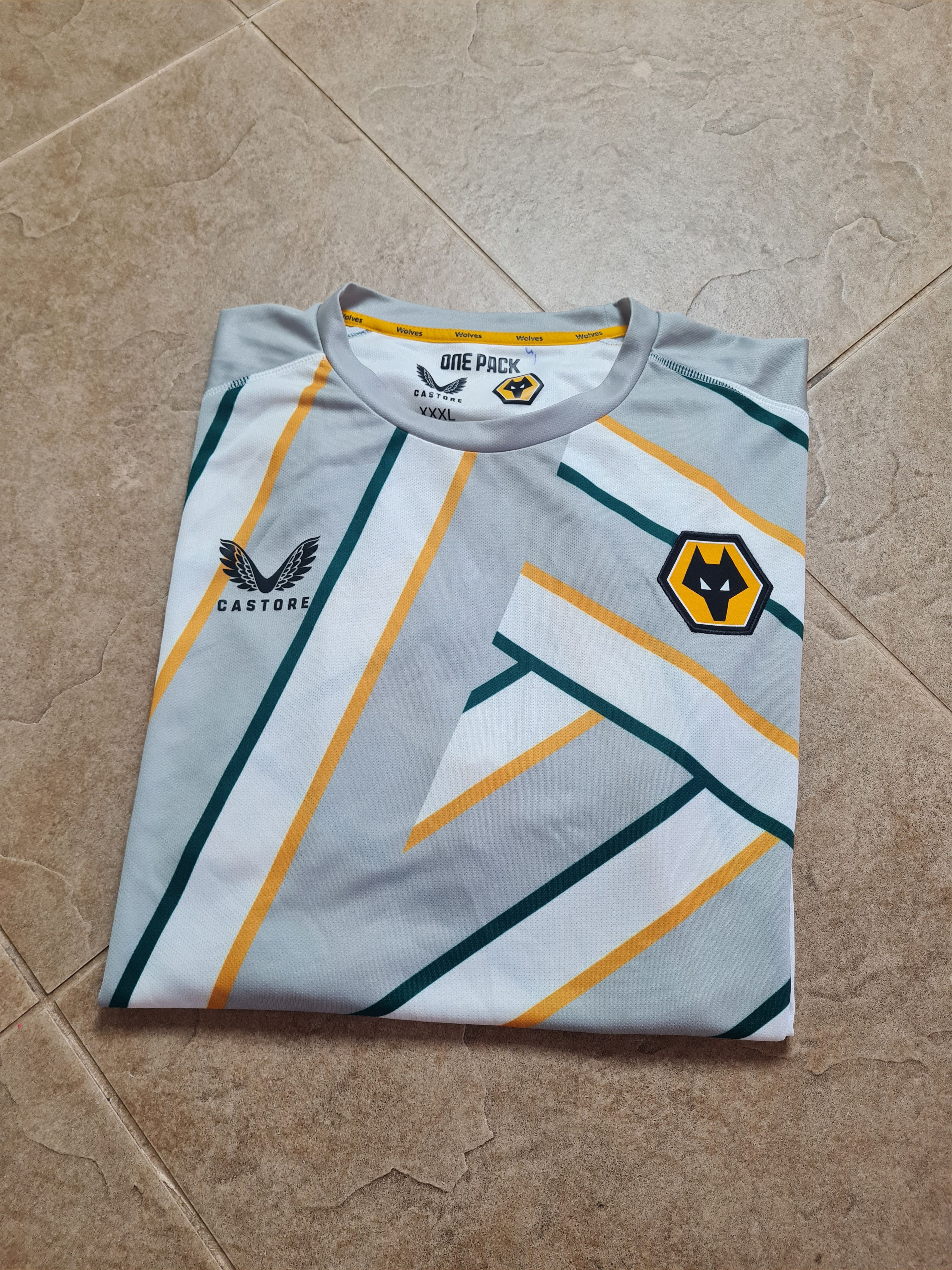 Castore Football jersey Camiseta Castore Wolverhampton Wanderers Size US XXL / EU 58 / 5 - 2 Thumbnail