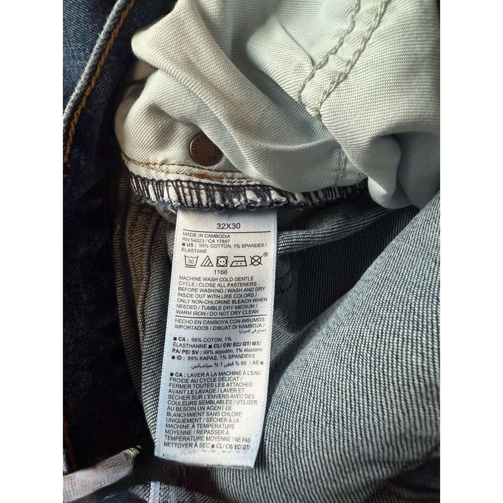 Old Navy Old Navy Built-In Flex Straight Jeans *LOT OF 2* Blue 32/30 Size US 32 / EU 48 - 9 Thumbnail